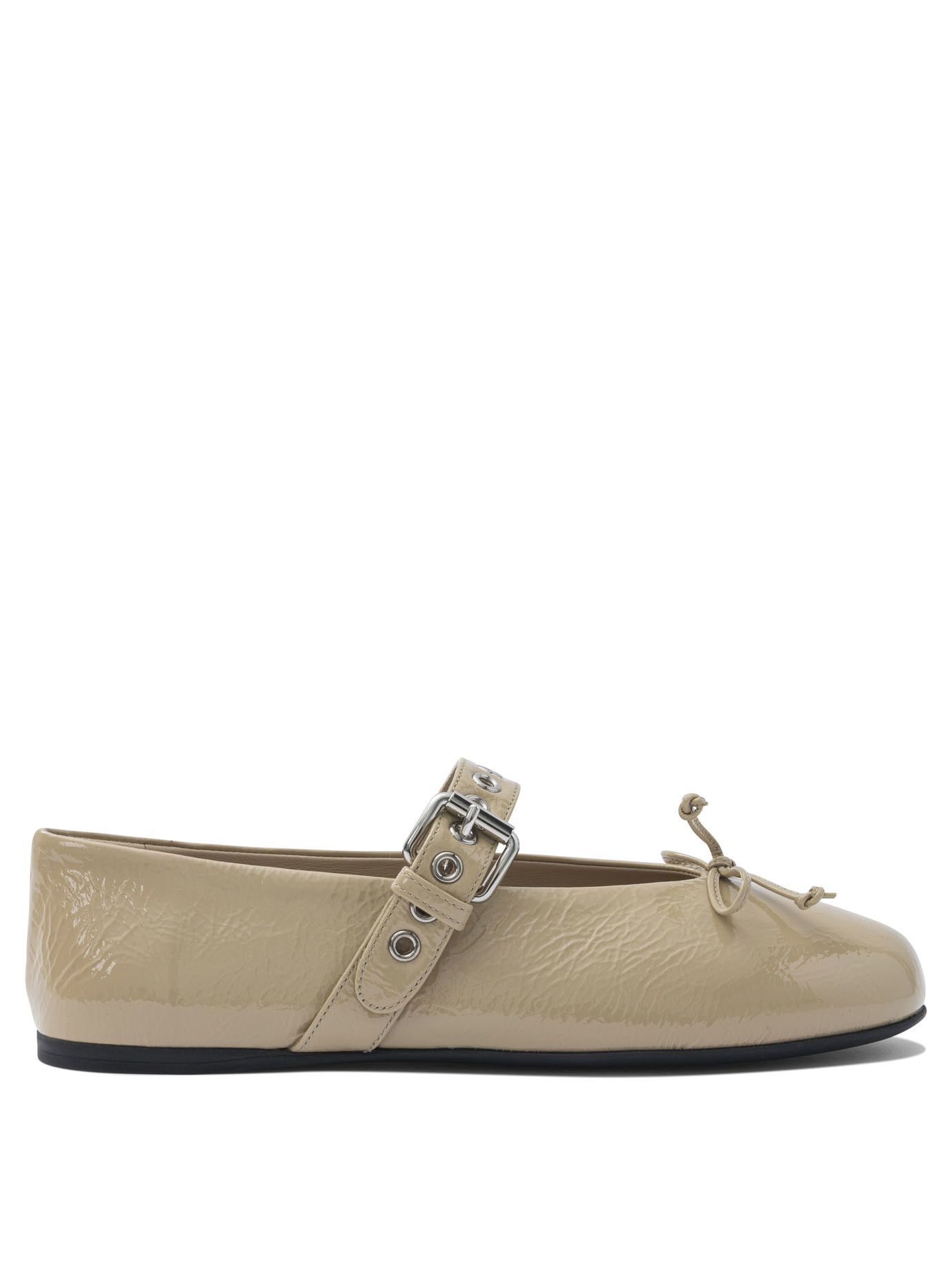 Miu Miu Miu Miu Flat Ballerinas In Lamb Leather IT 37 Women - USA Duties Paid Size US 7 / IT 37 - 1 Thumbnail