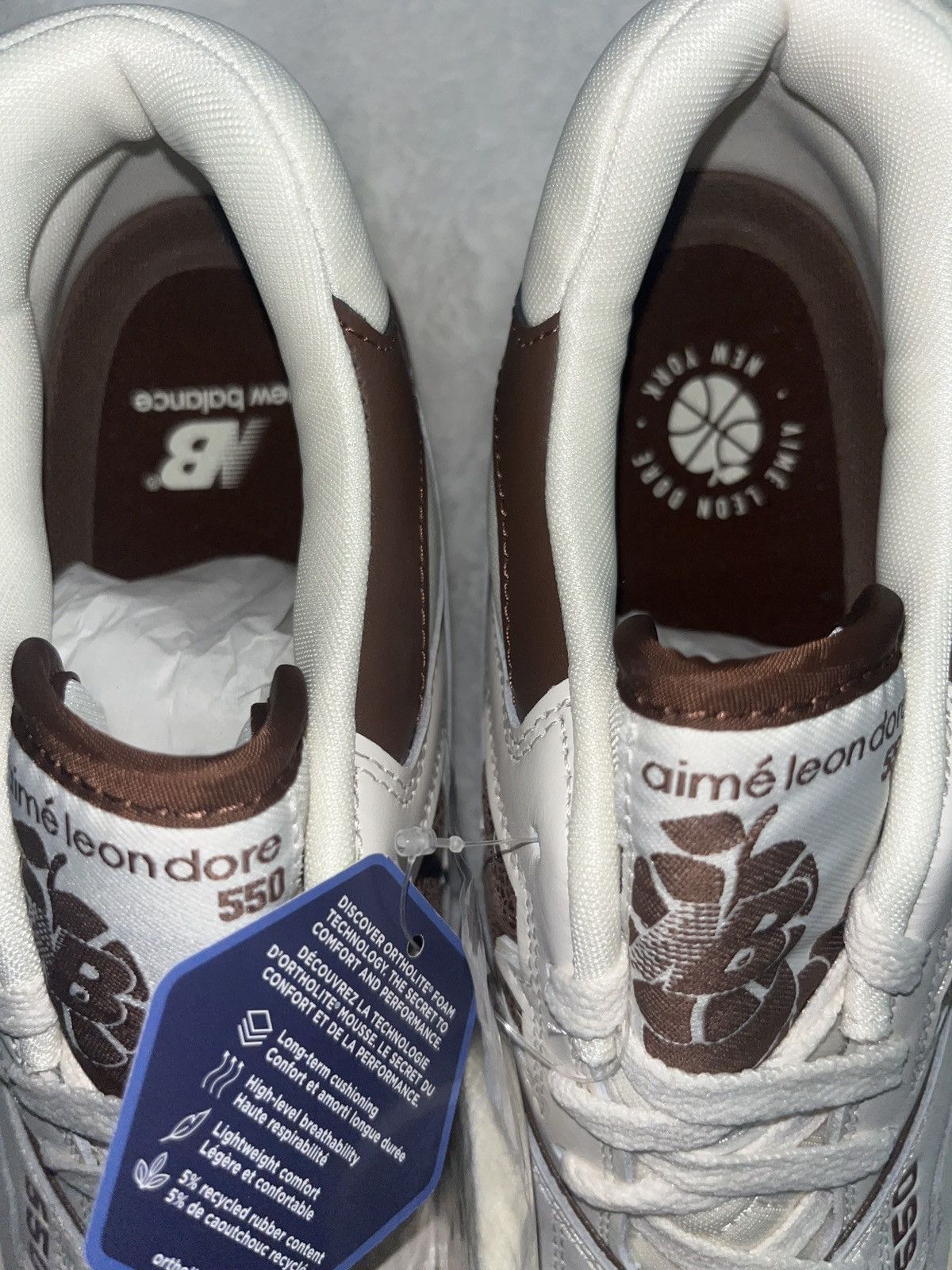 Aime Leon Dore × New Balance Aime Leon Dore x New Balance 550 Mocha Size US 11 / EU 44 - 6 Thumbnail