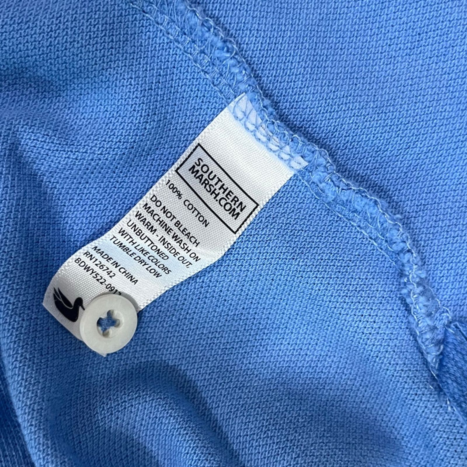 Southern Marsh Men's Blue Southern Marsh Polo Shirt XL Size US XL / EU 56 / 4 - 6 Thumbnail