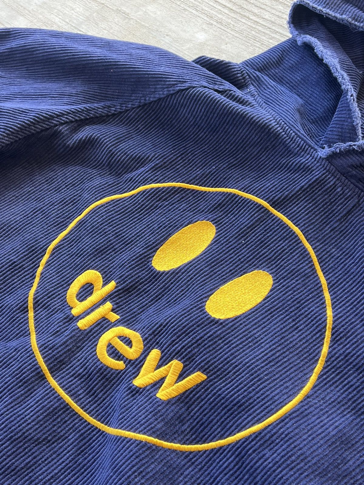 Vintage Drew House Justin Bieber Vintage Velvet Big Logo Hoodies Size US S / EU 44-46 / 1 - 5 Thumbnail