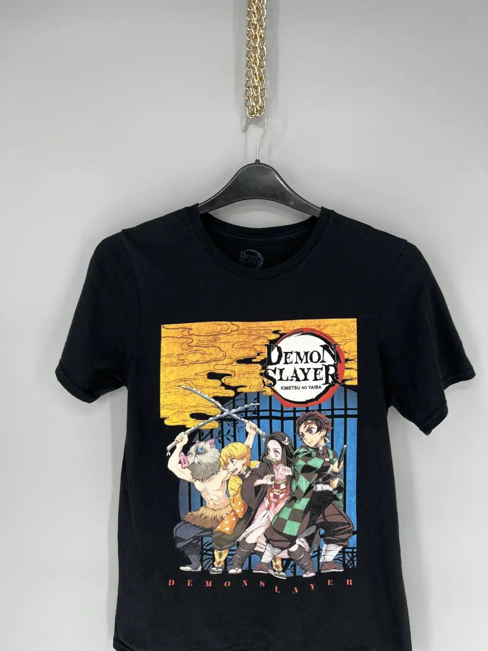 Anime × Vintage Demon Slayer Anima Japanese comics movie tee Size US S / EU 44-46 / 1 - 7 Thumbnail