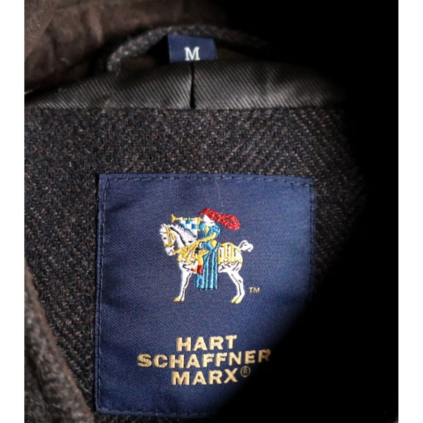 Hart Schaffner Marx Hart Schaffner Marx Wool Shooting Jacket Men Medium Brown Quilted Full Zip Lined Insulated Vintage No Size US M / EU 48-50 / 2 - 3 Thumbnail
