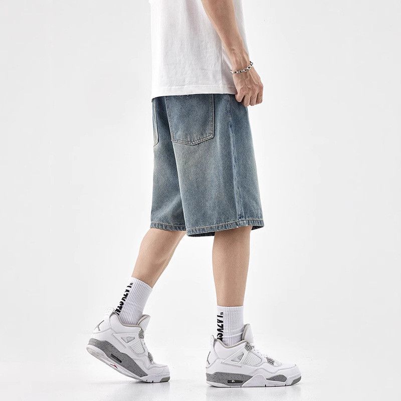 Japanese Brand Japanese style retro casual versatile denim shorts Size US 32 / EU 48 - 3 Thumbnail