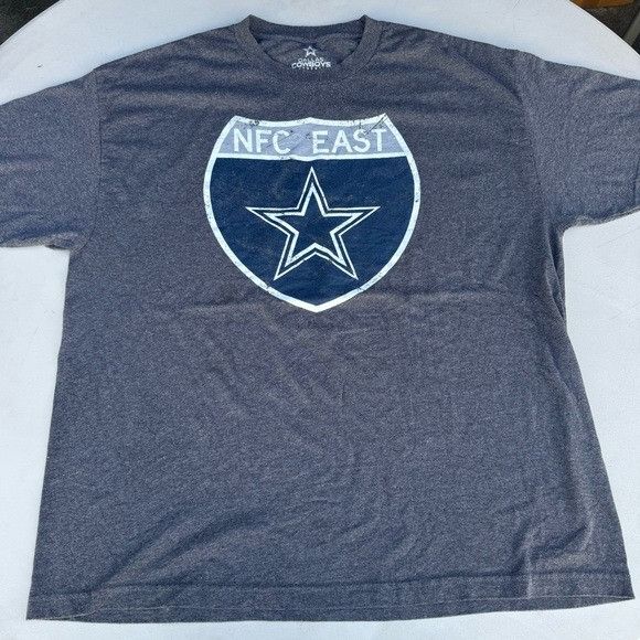 NFL NEW DALLAS COWBOYS AUTHENTIC NFC EAST T-SHIRT SZ 2XL XXL Size US XXL / EU 58 / 5 - 1 Thumbnail