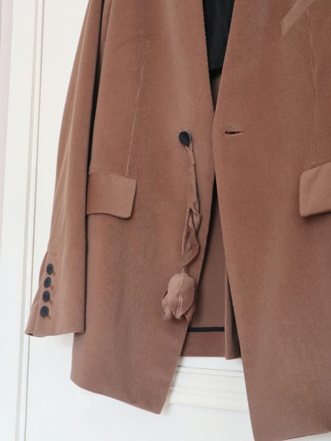 Bed j.w. Ford Sz 0 Bed J.W. Ford 22SS Runway Velvet Rose Jacket-2505 Size US XS / EU 42 / 0 - 4 Thumbnail