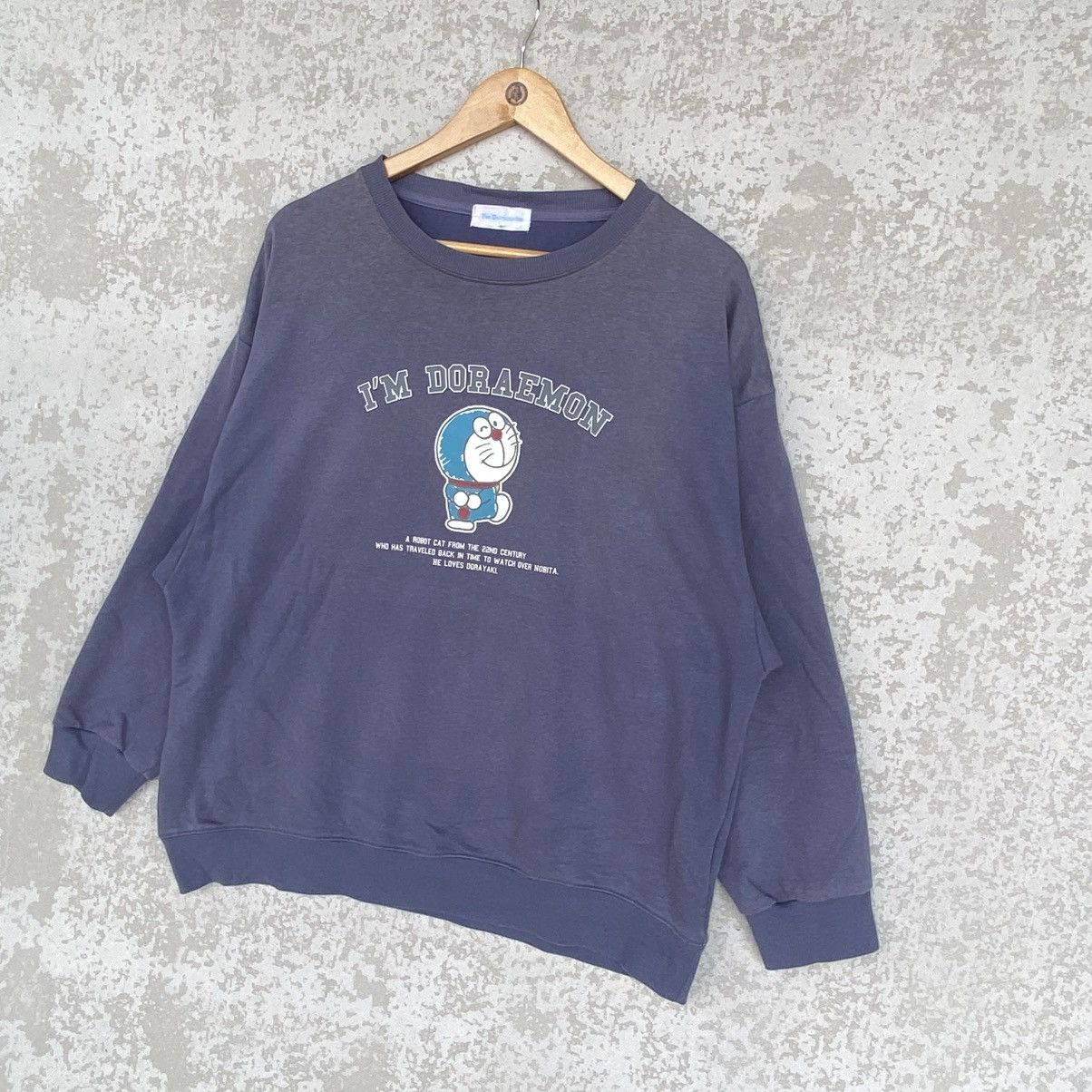 Other Vintage I Am Doreamon Big Printed Crewneck Sweatshirt Blue Size US L / EU 52-54 / 3 - 2 Thumbnail