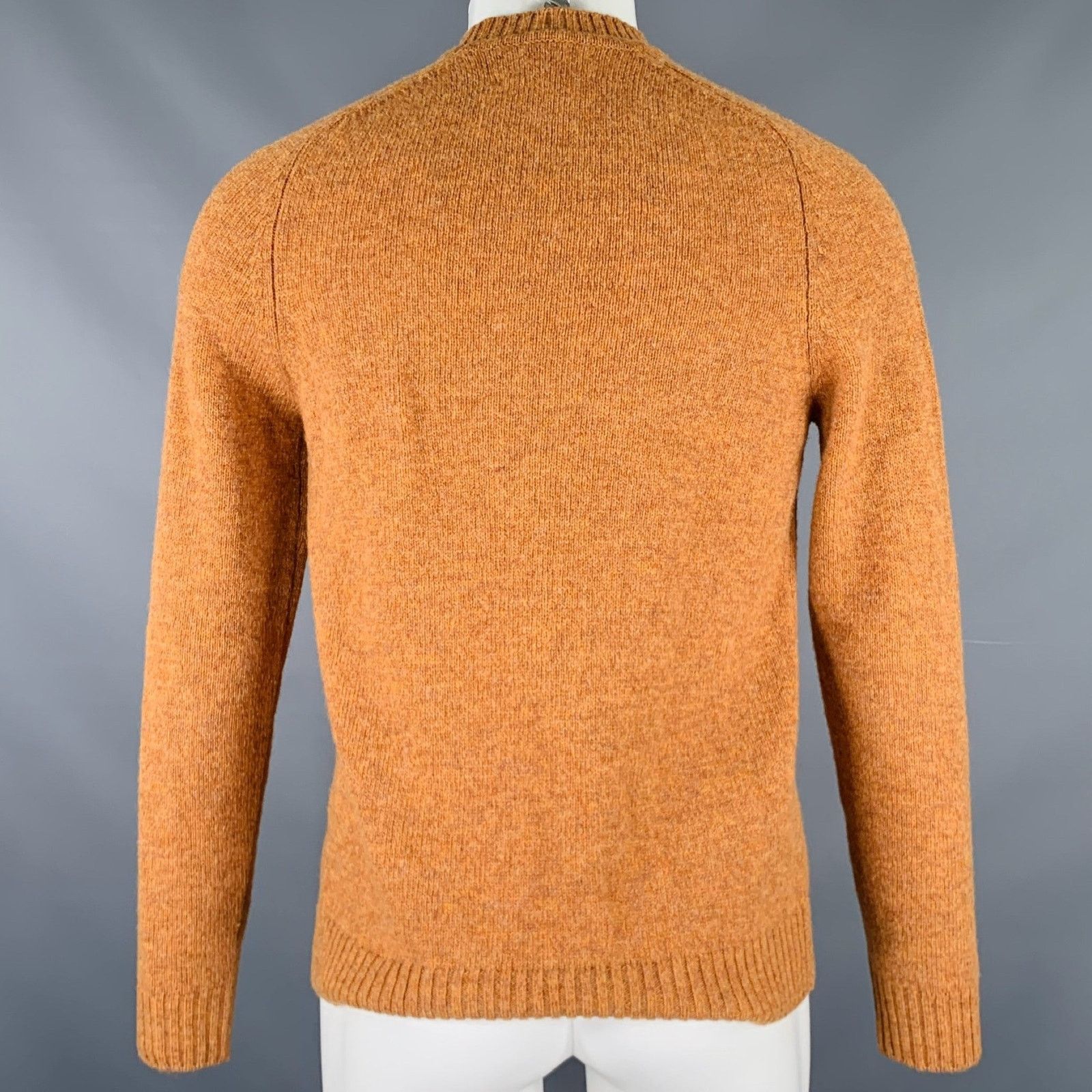 Other MR. PORTER Size XS Orange Camel Wool Crew Neck Sweater Size US XS / EU 42 / 0 - 4 Thumbnail