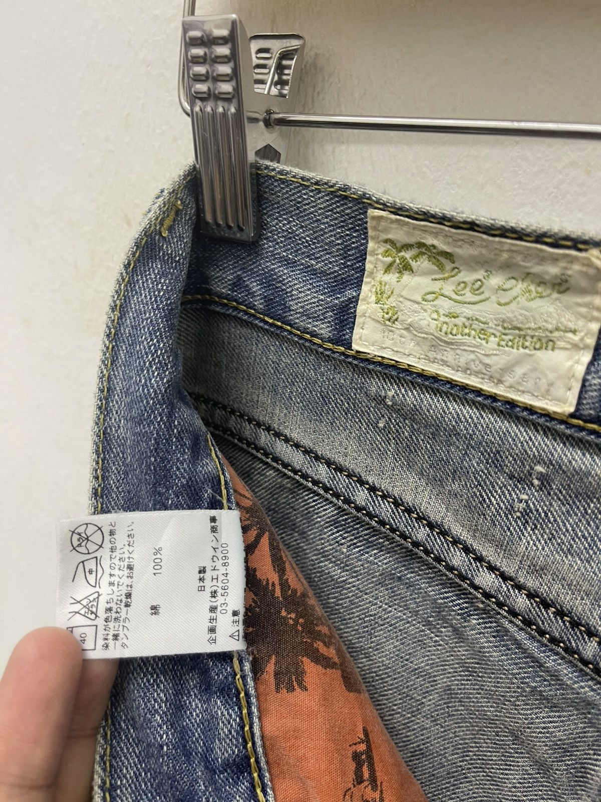 Lee Rare Vintage LEE COWBOY Made in Japan Distressed Thrashed Size US 28 / EU 44 - 12 Thumbnail