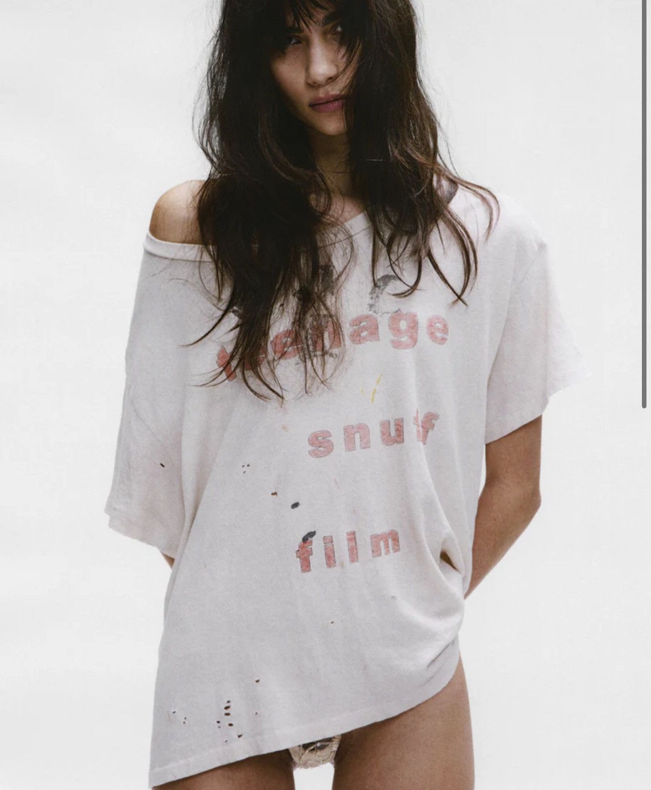 Enfants Riches Deprimes Enfants Riches Deprimes Teenage Snuff Film Tee Size US L / EU 52-54 / 3 - 6 Thumbnail