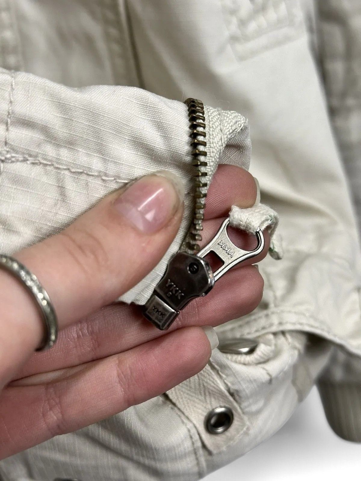 Hysteric Glamour LGB beige jacket vintage y2k casual everyday style Size US S / EU 44-46 / 1 - 7 Thumbnail