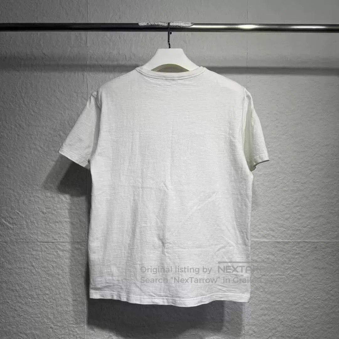 Dior Dior Graffiti Logo Flocking Letter White Short Sleeve XL. Size US XL / EU 56 / 4 - 2 Thumbnail