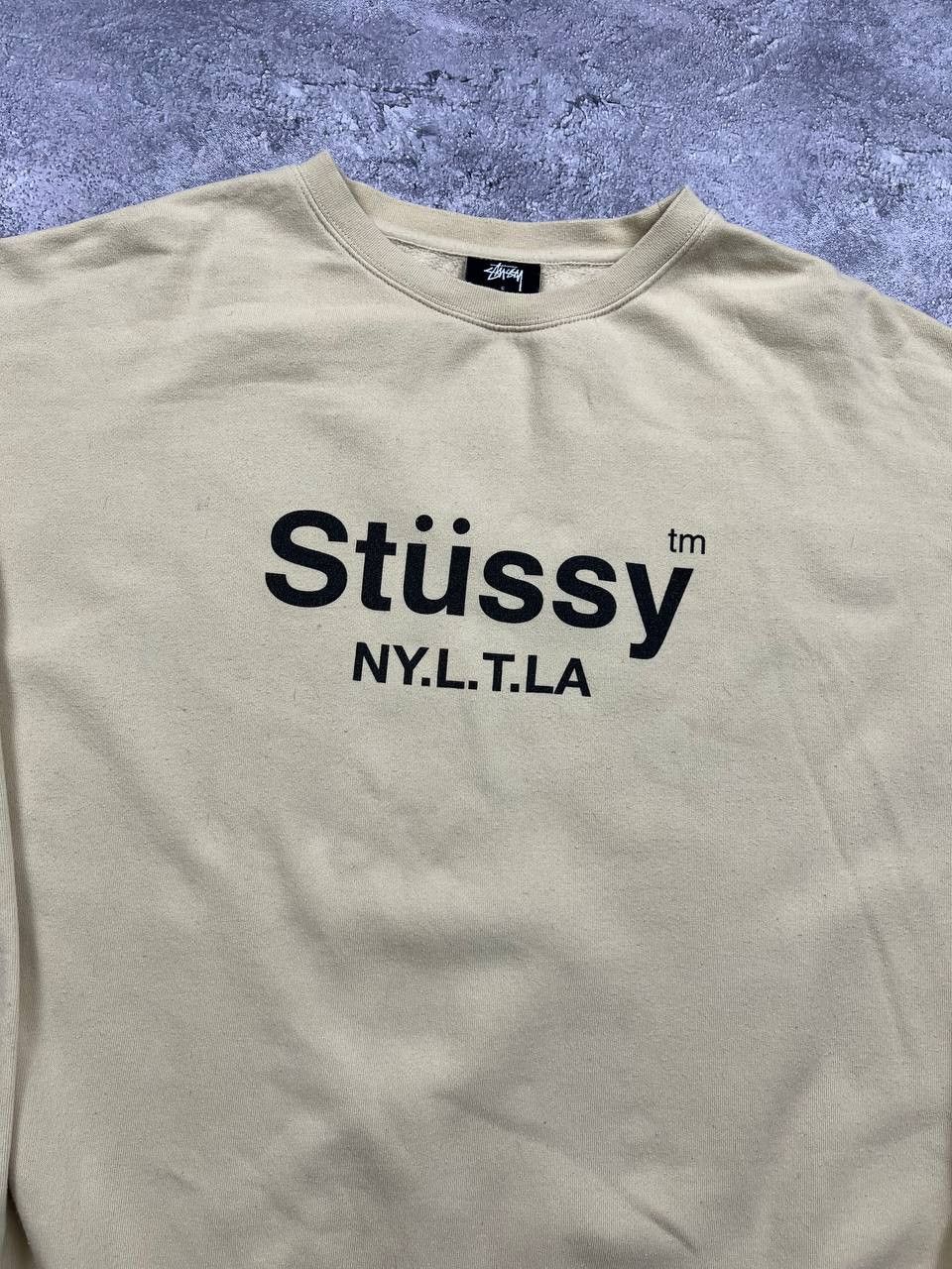 Stussy Vintage Stussy Y2K Sweatshirt Big Logo Hoodies Size US L / EU 52-54 / 3 - 3 Thumbnail
