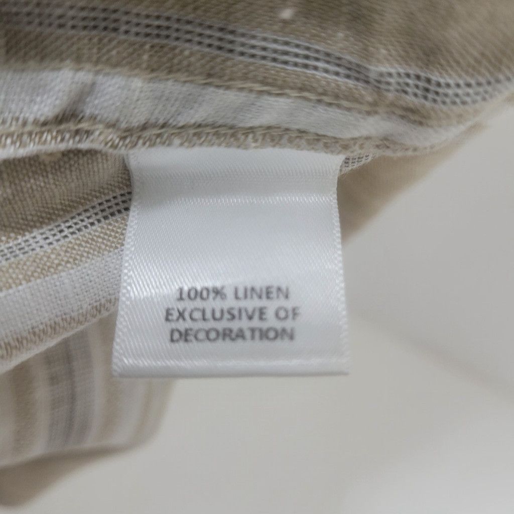 Daniel Cremieux Cremieux Collection 100% Linen Striped Size US XXL / EU 58 / 5 - 6 Thumbnail