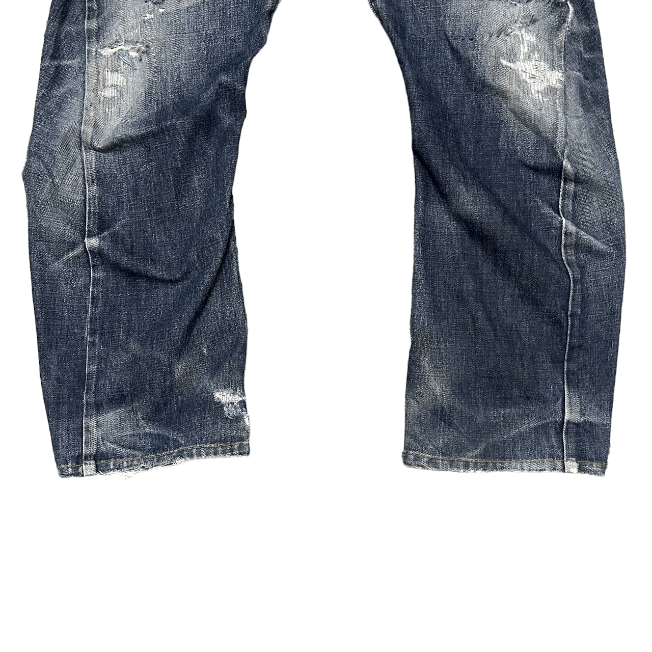 Edwin Vintage Edwin E Function Thrashed Denim Jeans Size US 34 / EU 50 - 3 Thumbnail