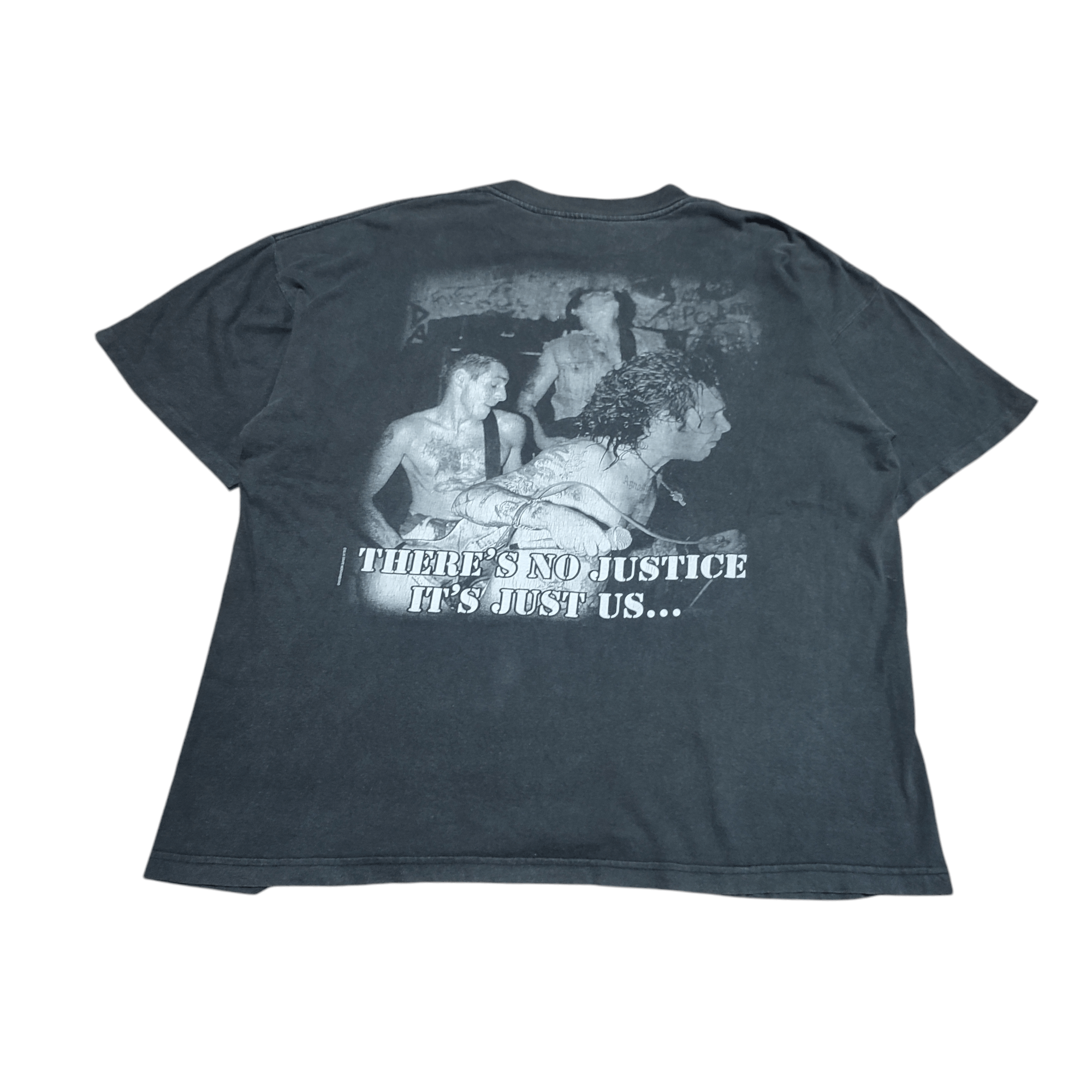 Band Tees × Vintage VINTAGE 90s AGNOSTIC FRONT N.Y.H.C Size US XXL / EU 58 / 5 - 1 Thumbnail
