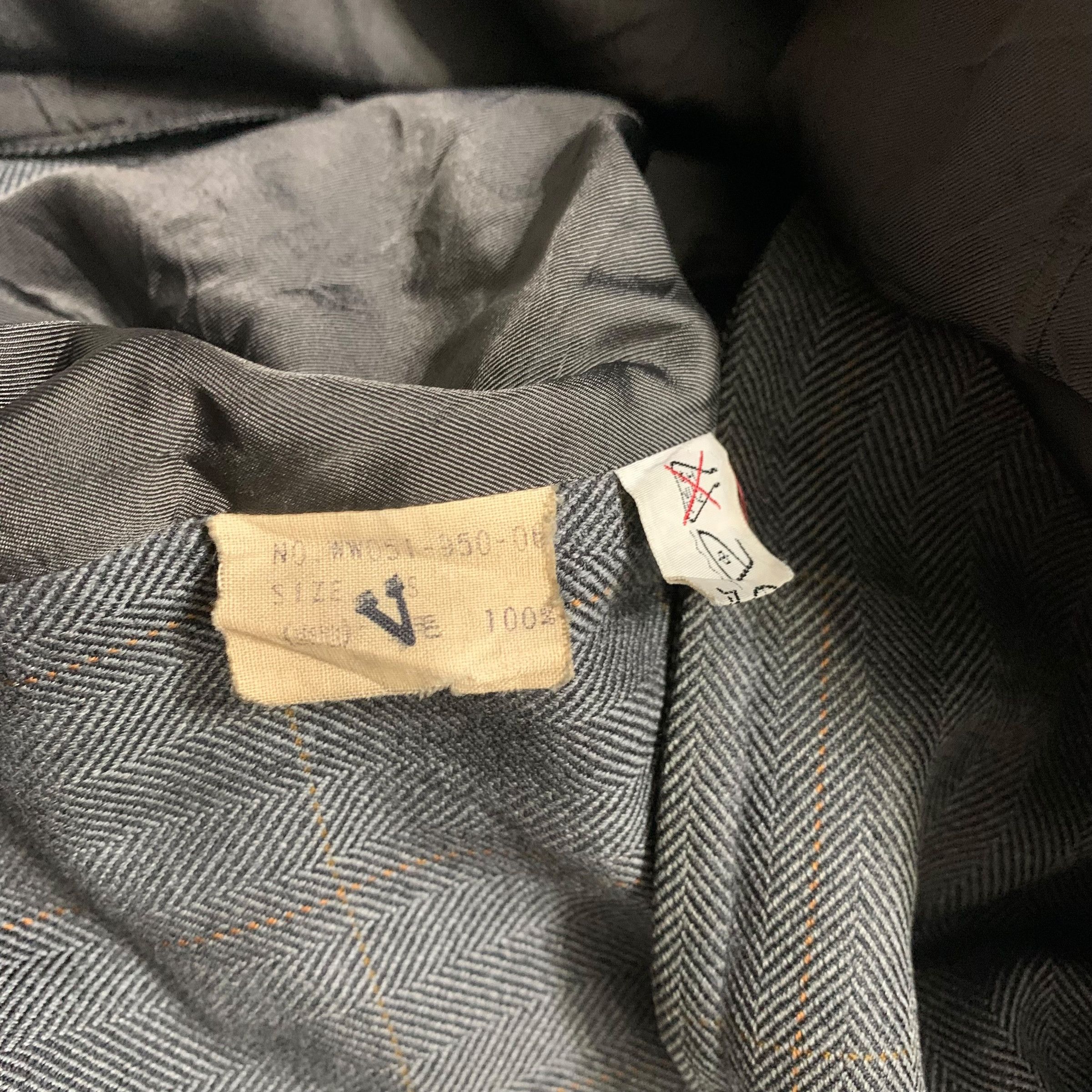Burberry Vintage 80s Burberrys Checkered Coat Size US S / EU 44-46 / 1 - 5 Thumbnail