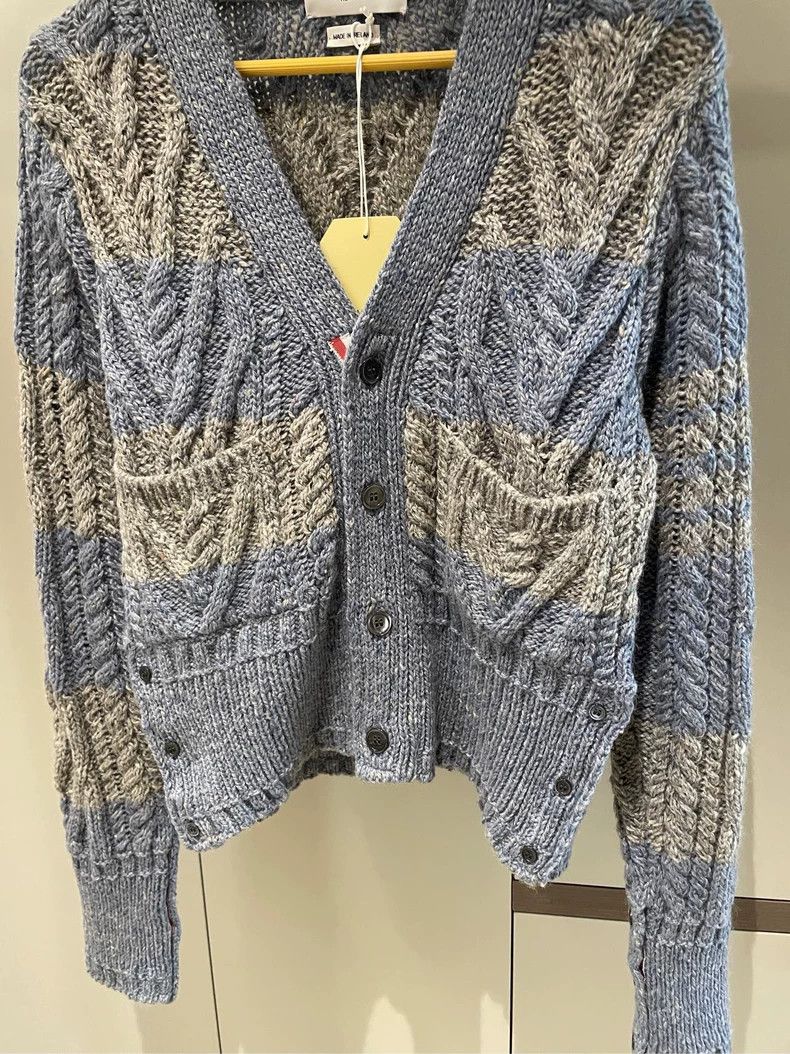 Thom Browne Thom browne Size 1 Blue and gray striped thick wool horseh Size S / US 4 / IT 40 - 3 Thumbnail