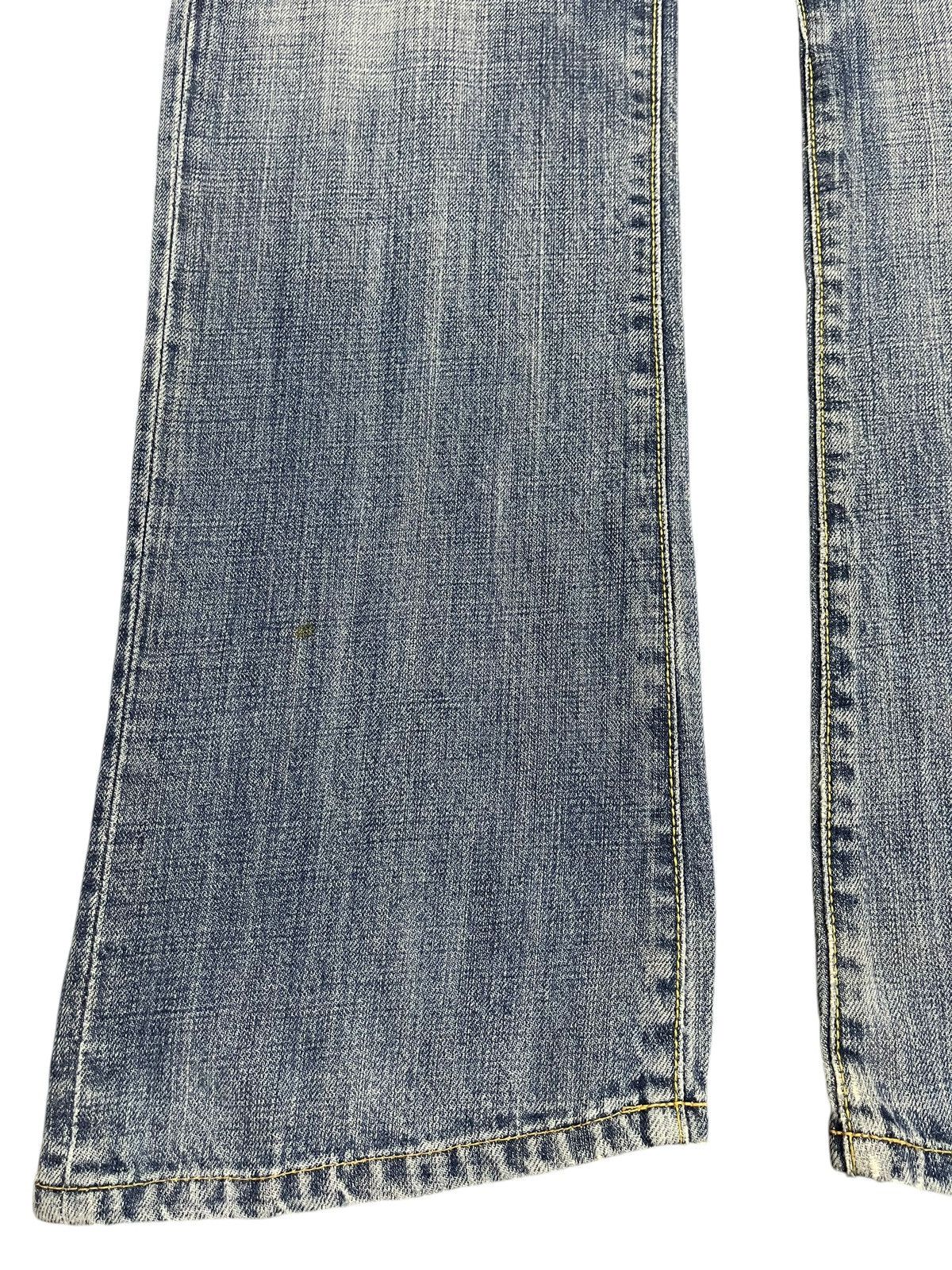Tornado Mart Vintage Japanese Brand Blue Faded Wash Distressed Jeans Size US 34 / EU 50 - 7 Thumbnail