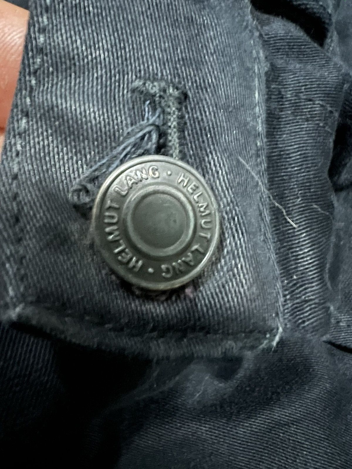 Helmut Lang HELMUT LANG BLACK DENIM PANTS Size US 31 - 2 Thumbnail