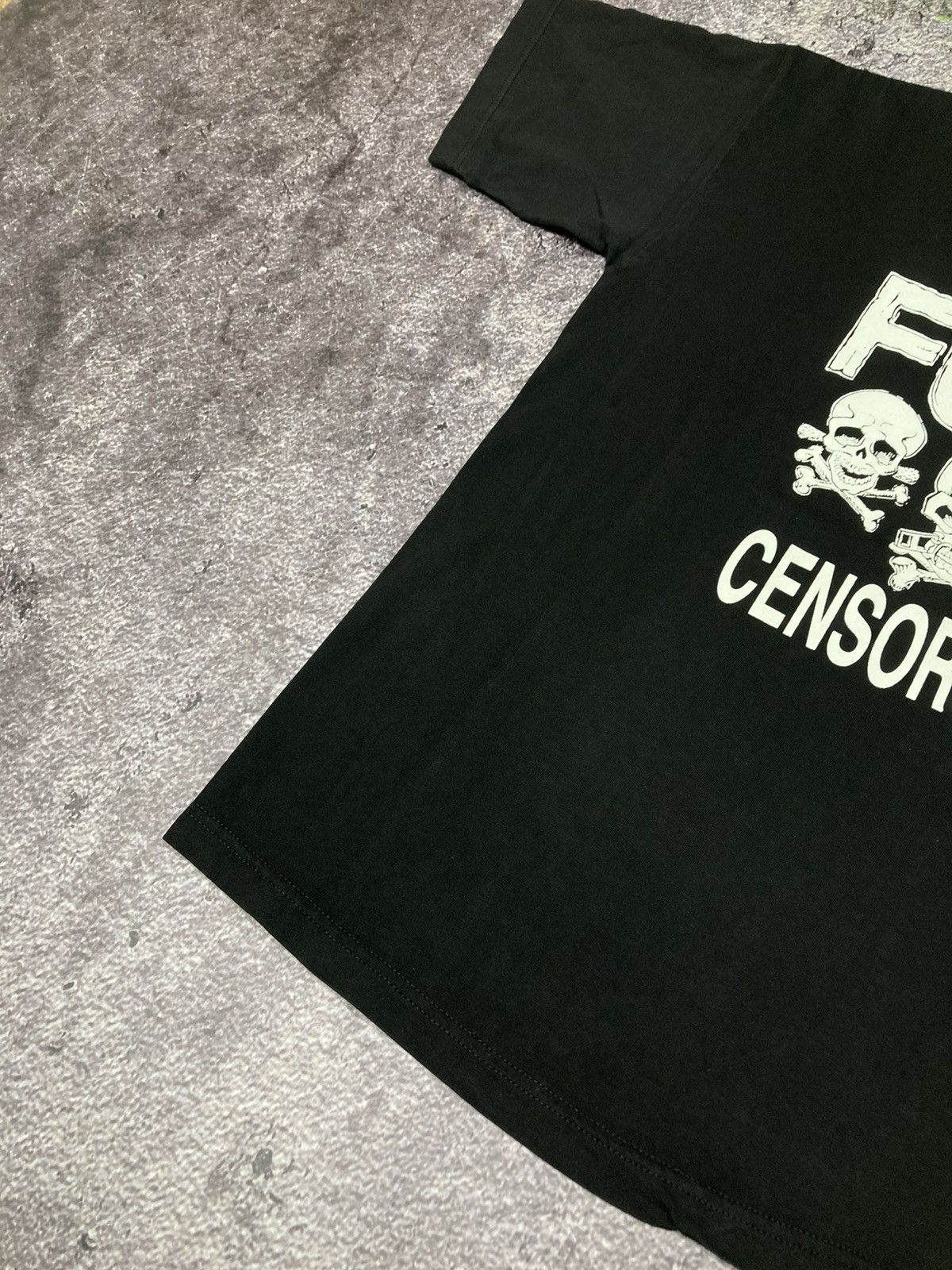 Lip Service VINTAGE LIP SERVICE LOS ANGELES FUCK CENSORSHIP T-SHIRT TEE Size US L / EU 52-54 / 3 - 2 Thumbnail