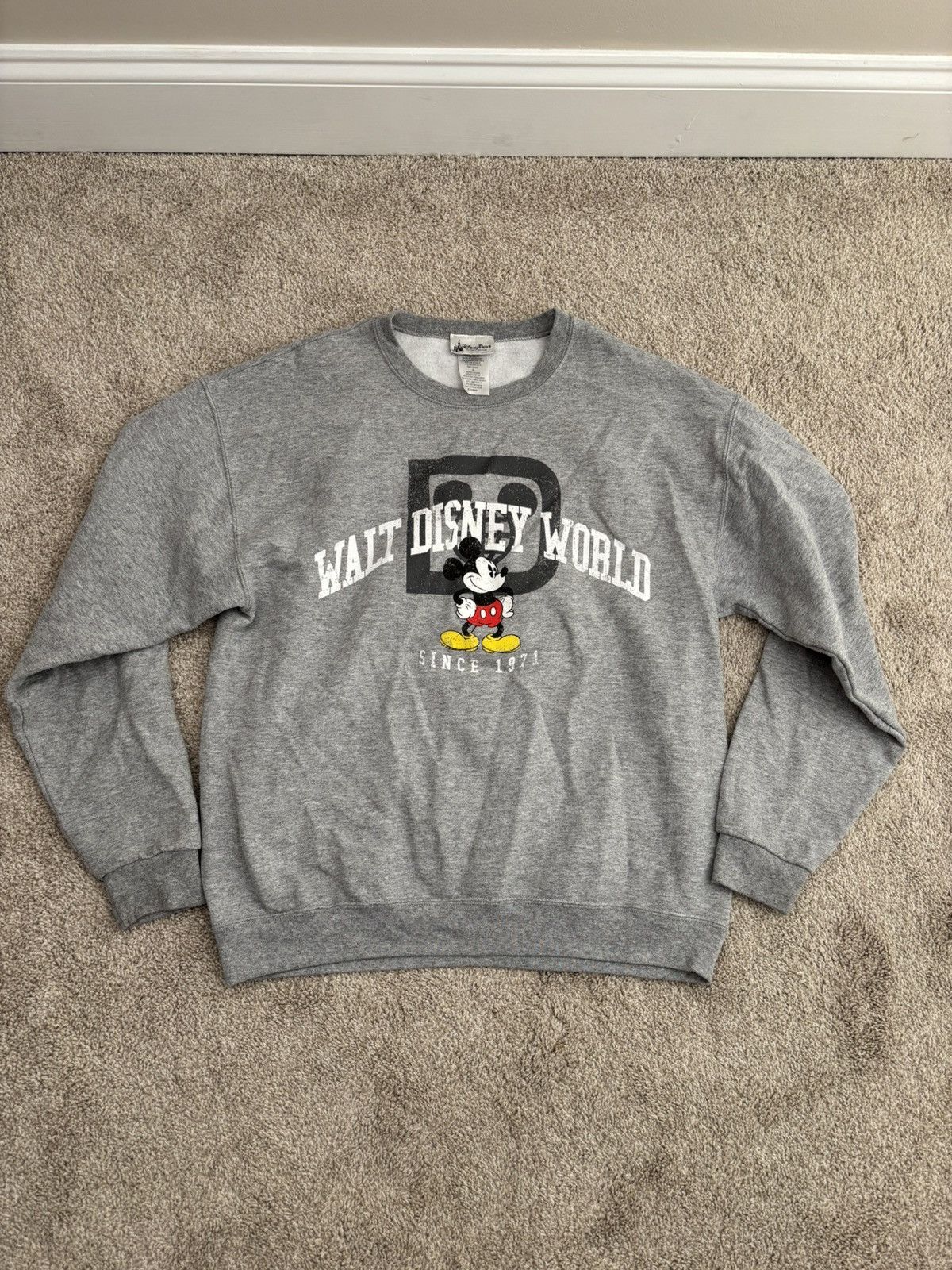 Disney Vintage Disney World Sweatshirt Size US L / EU 52-54 / 3 - 1 Thumbnail