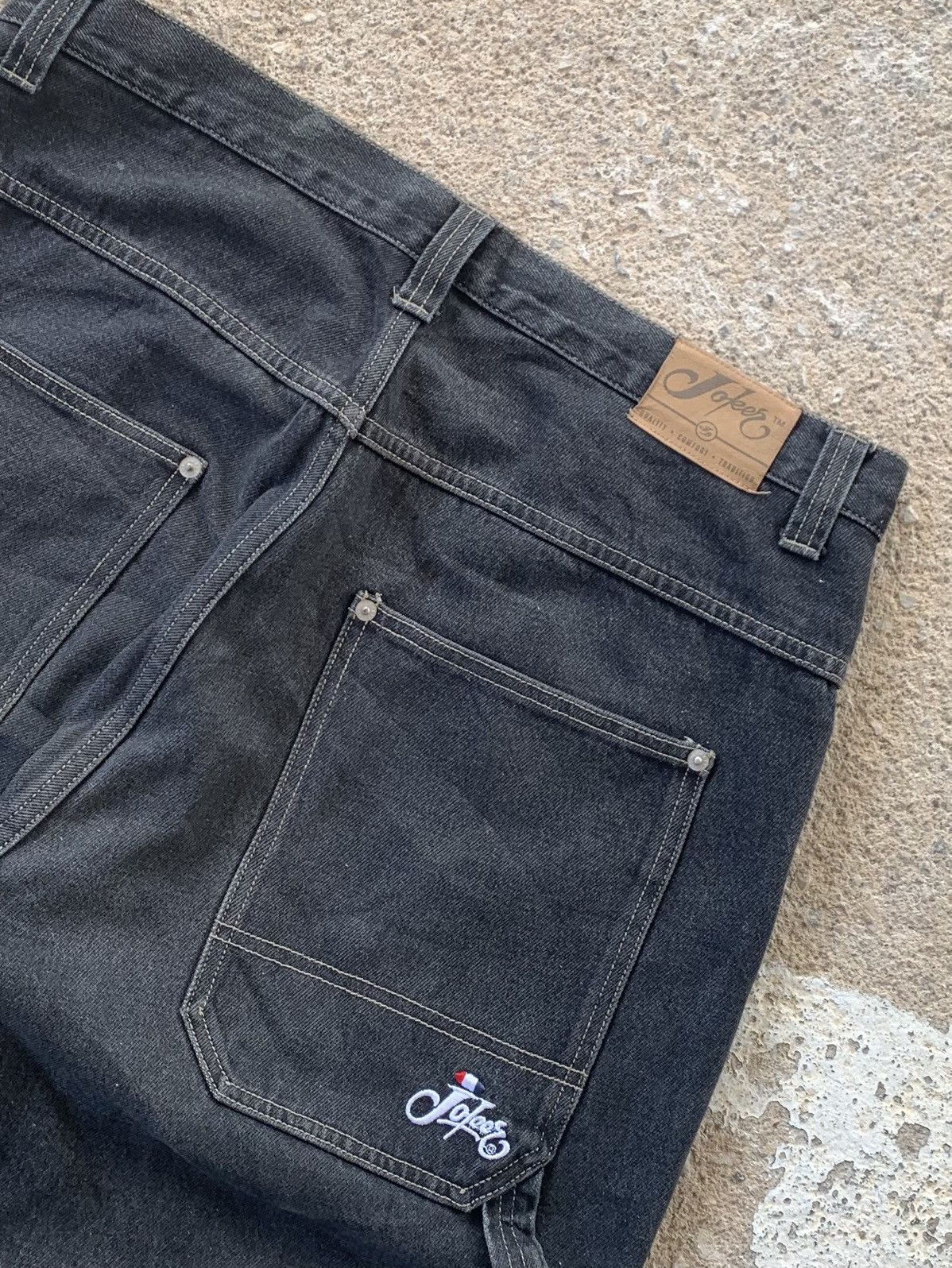 Japanese Brand Vintage Joker Losangeles carpenter pants black Size US 38 / EU 54 - 3 Thumbnail