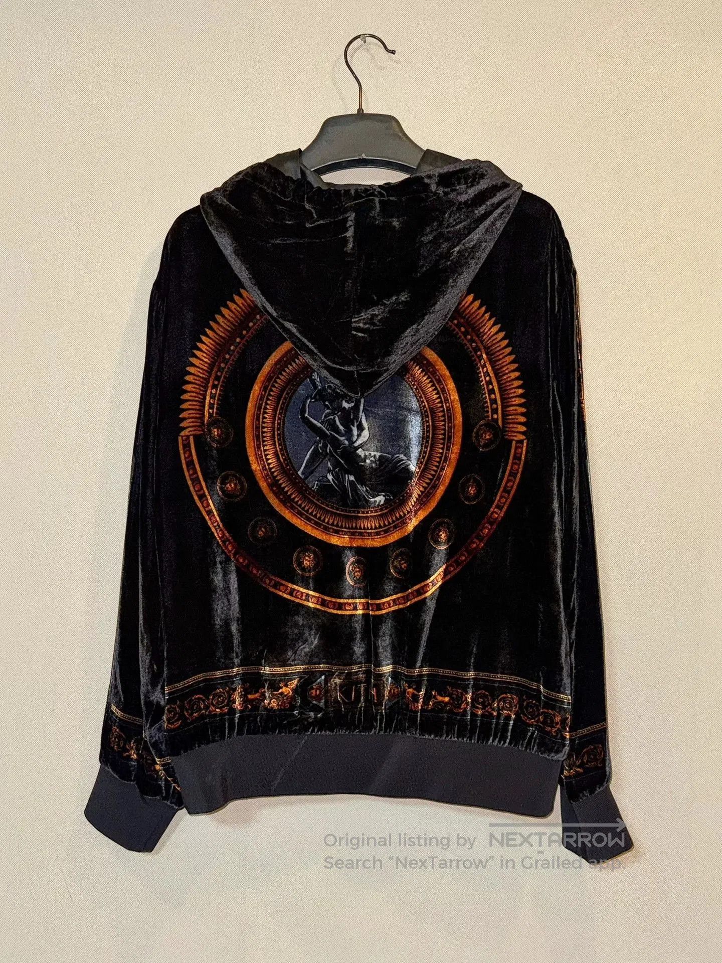 Versace Versace x Kith Velvet Printed Hoodie. Size US L / EU 52-54 / 3 - 2 Thumbnail