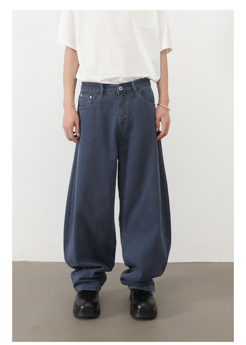 Jean American retro wide-leg men's hip-hop casual machete jeans Size US 32 / EU 48 - 1 Thumbnail