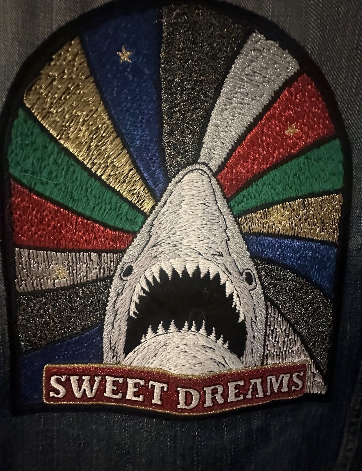 Saint Laurent Paris × Yves Saint Laurent Saint Laurent Rainbow Shark Jacket2412-Nextarrow Size US M / EU 48-50 / 2 - 3 Thumbnail