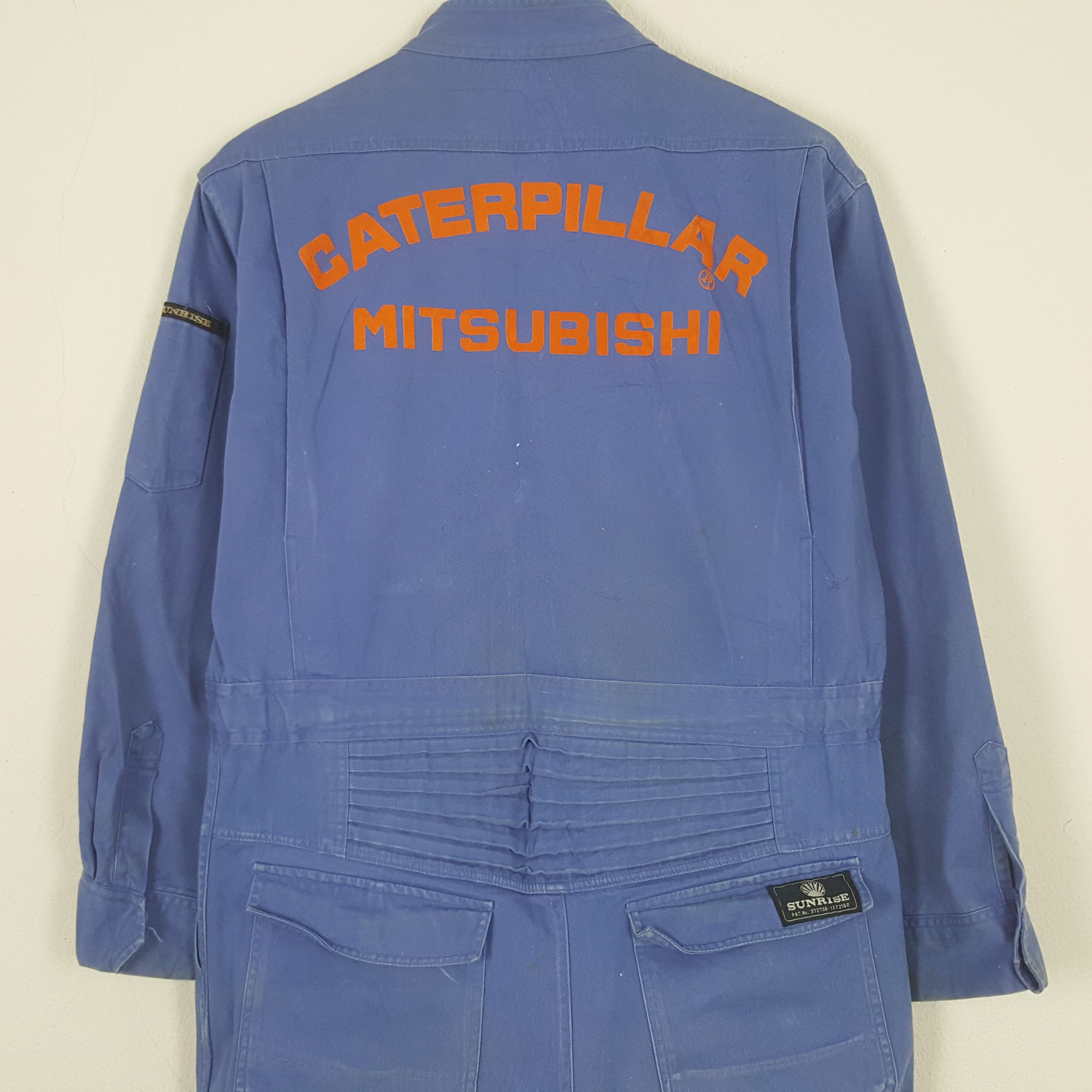 Sports Specialties Vintage Caterpillar Japan Worker Coverall Jumpsuit Jacket Size US L / EU 52-54 / 3 - 2 Thumbnail