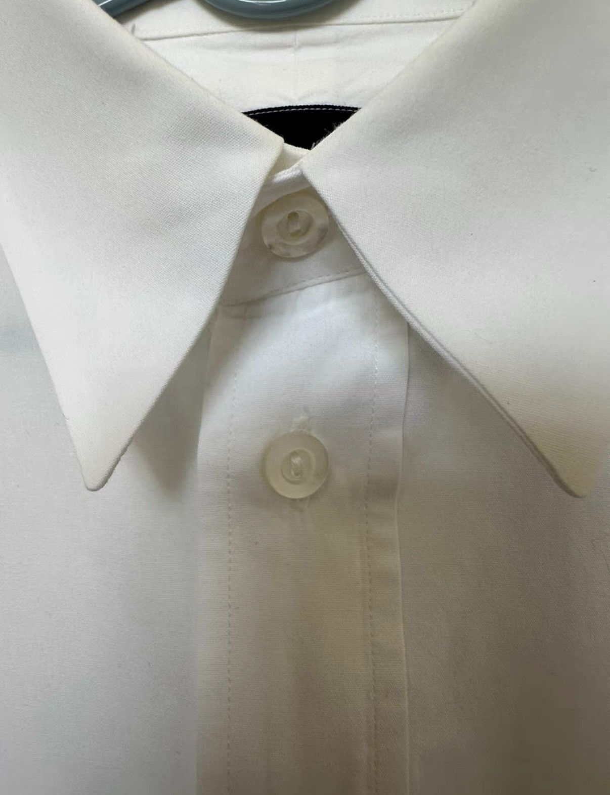 Number (N)ine Number Nine 06aw French cuff shirt Noir Size US M / EU 48-50 / 2 - 3 Thumbnail