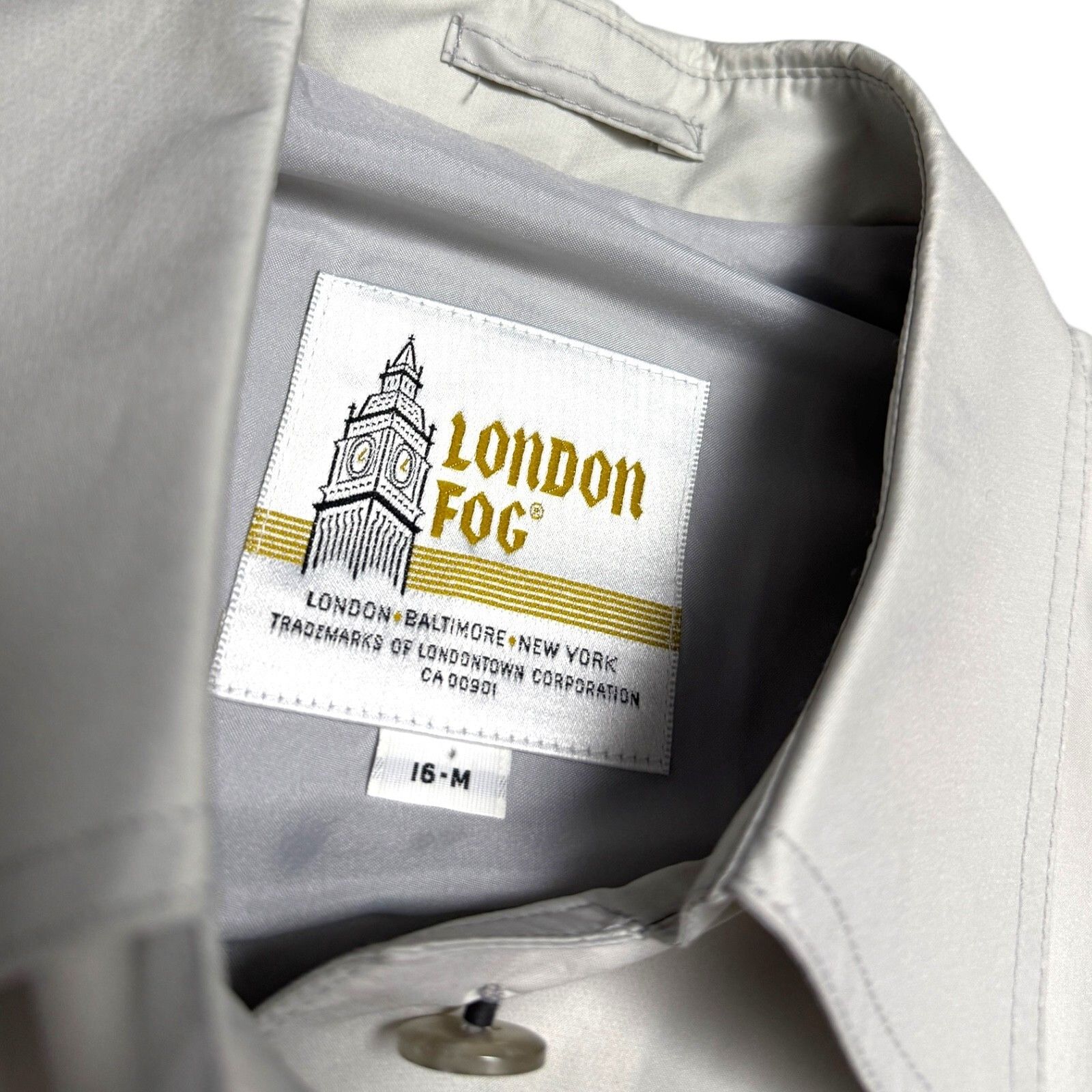 London Fog LONDON FOG Vintage Y2K Light Business Casual Coat Large Size L / US 10 / IT 46 - 4 Thumbnail