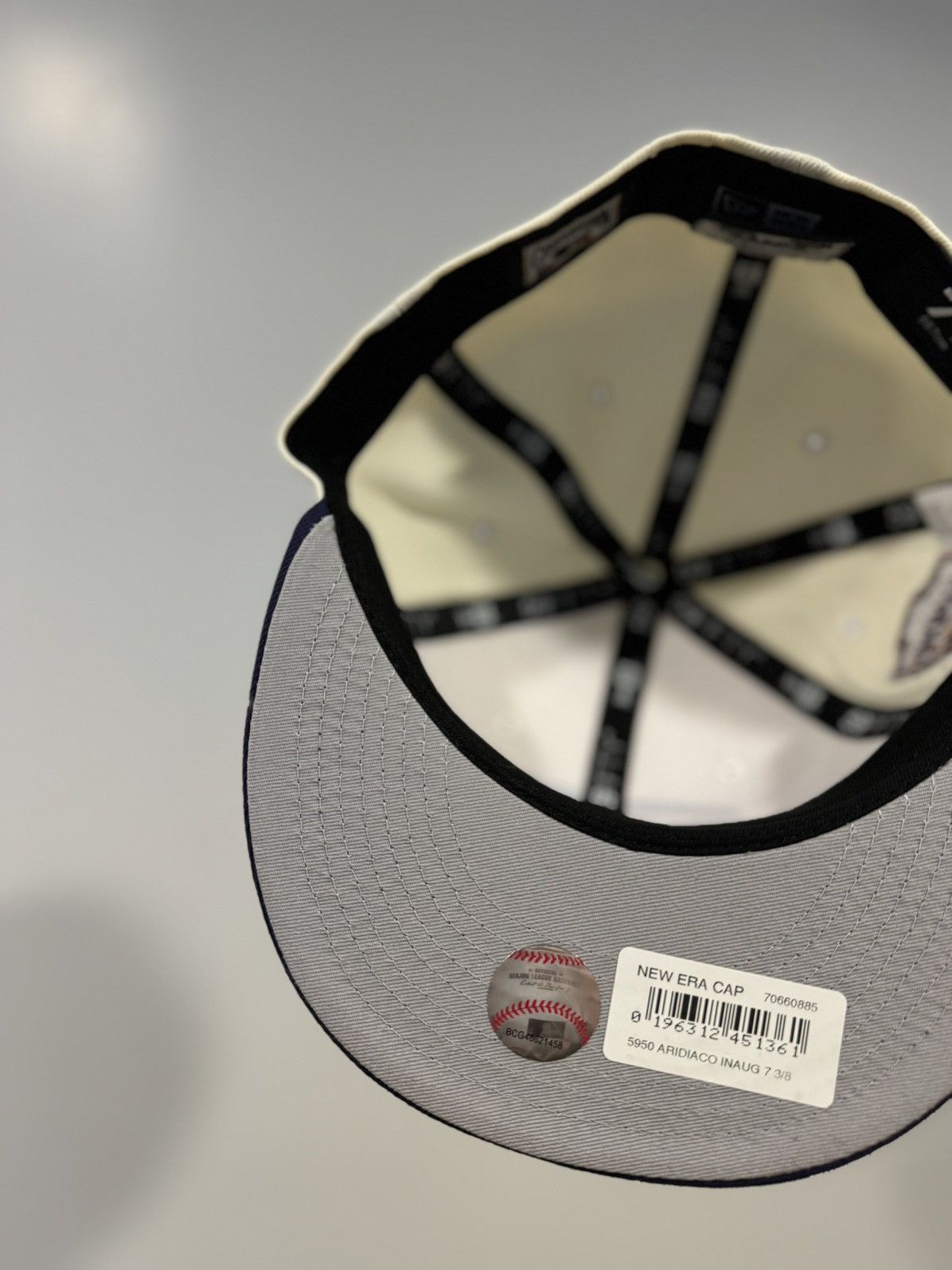 Hat Club × MLB × New Era Hatclub Exclusive Arizona Diamondbacks off white/purple 3/8 Size ONE SIZE - 4 Thumbnail