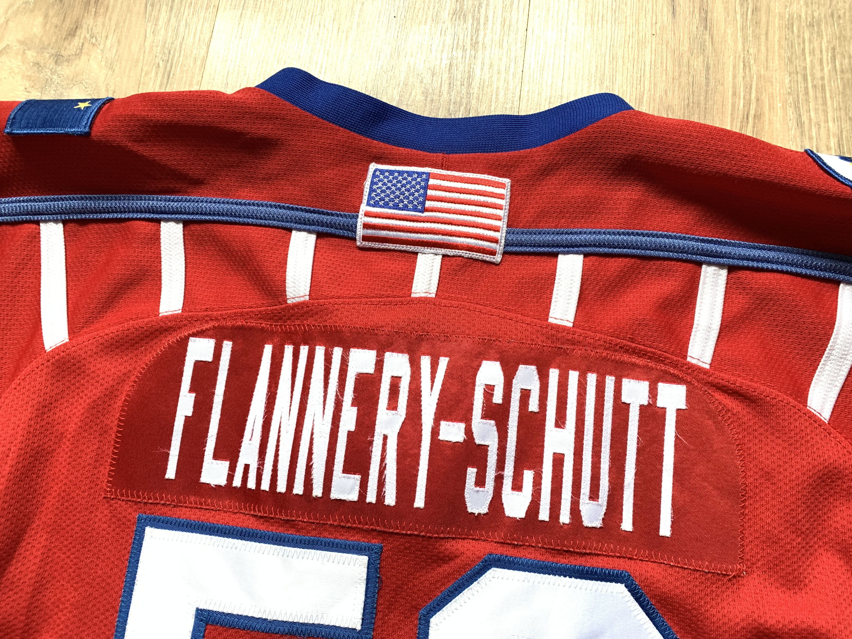 NHL × Vintage Vintage K1 Alaska All Stars Peter Flannery-Schutt #56 Jersey Size US XXS / EU 40 - 9 Thumbnail