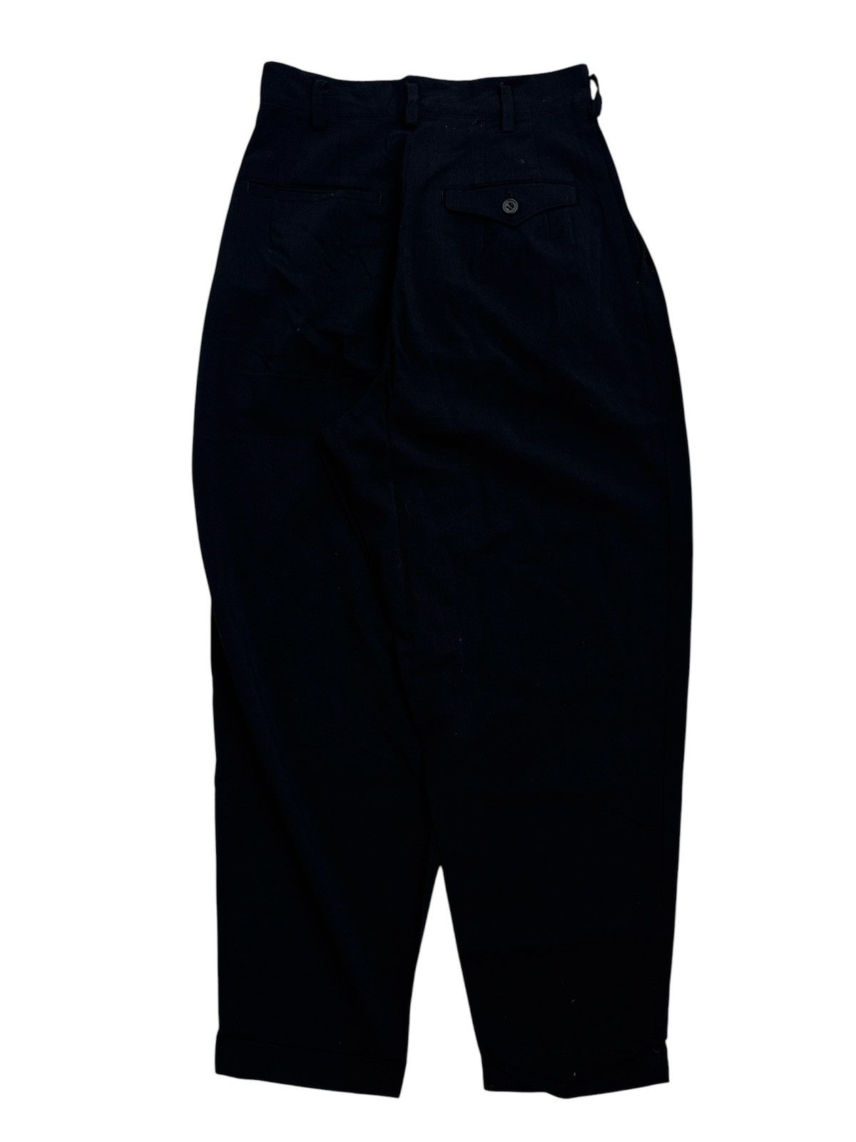 Yohji Yamamoto High Waist Pleated Trousers Size US 27 - 3 Thumbnail