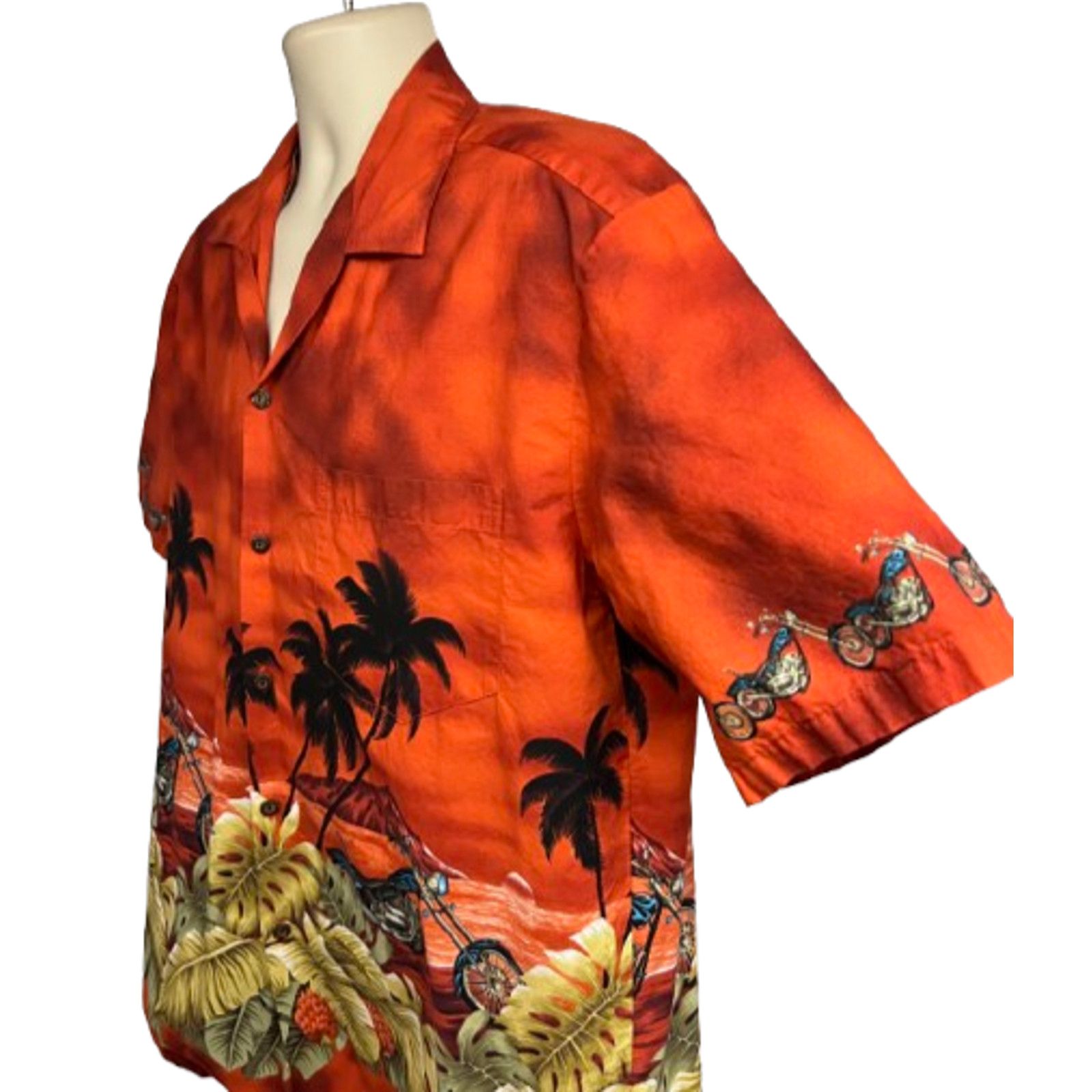 Pacific Legend Pacific Legend Hawaiian Button Up Shirt Men Large Pocket USA Size US L / EU 52-54 / 3 - 5 Thumbnail