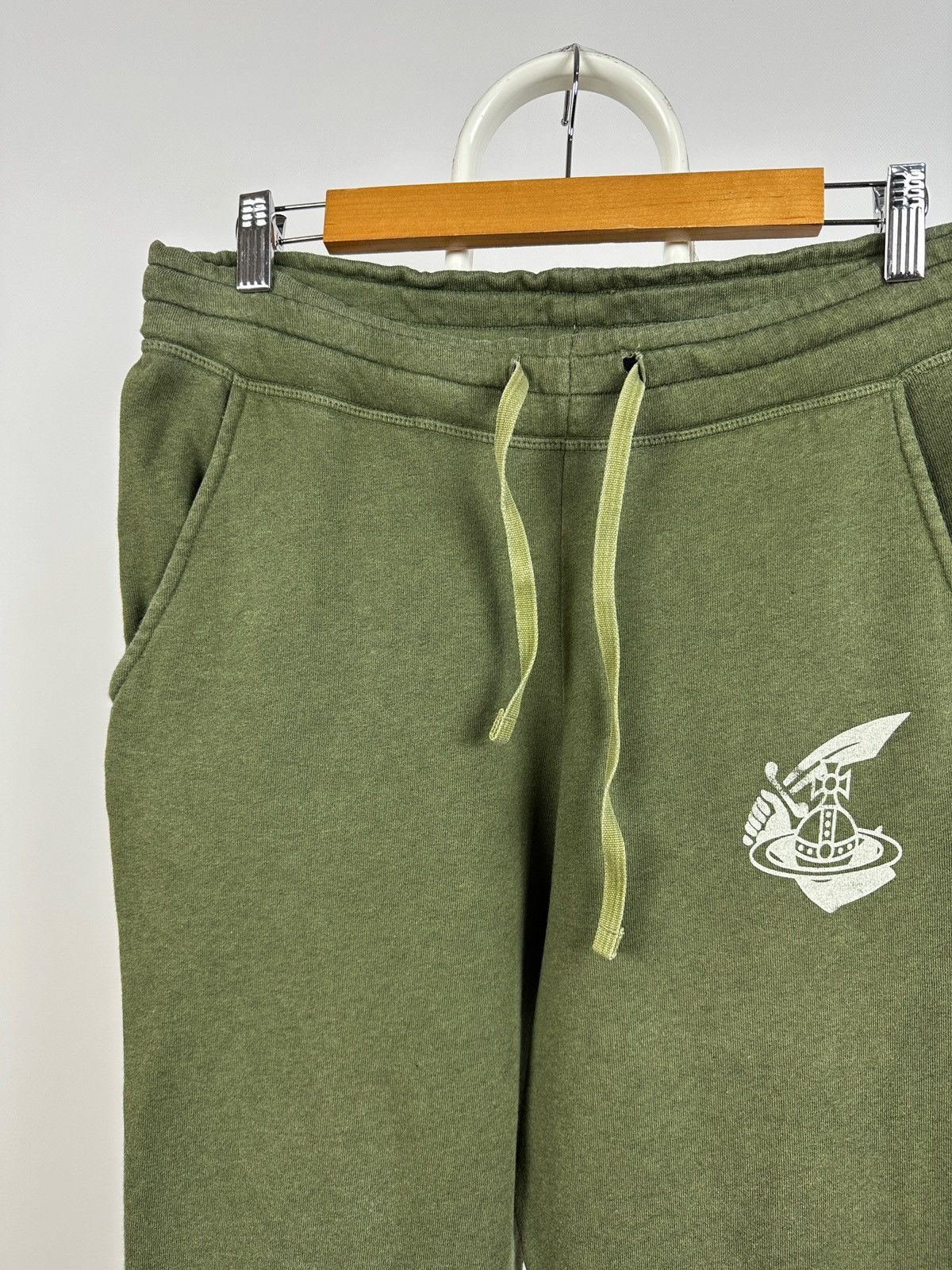 Vivienne Westwood Vivienne Westwood Anglomania Green Sweatpants Joggers Size US 30 / EU 46 - 5 Thumbnail