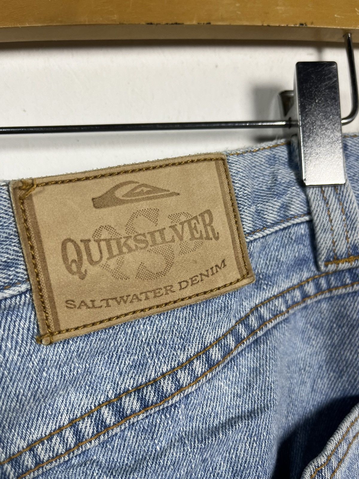 Quiksilver Vintage Shorts Pants Jeans Quiksilver 🏄‍♂️ Size US 30 / EU 46 - 8 Thumbnail