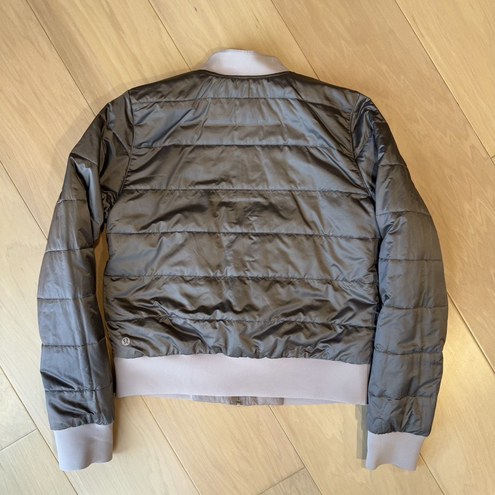 Lululemon Lululemon Non Stop Bomber Women's 6 Mauve Reversible Size M / US 6-8 / IT 42-44 - 9 Thumbnail