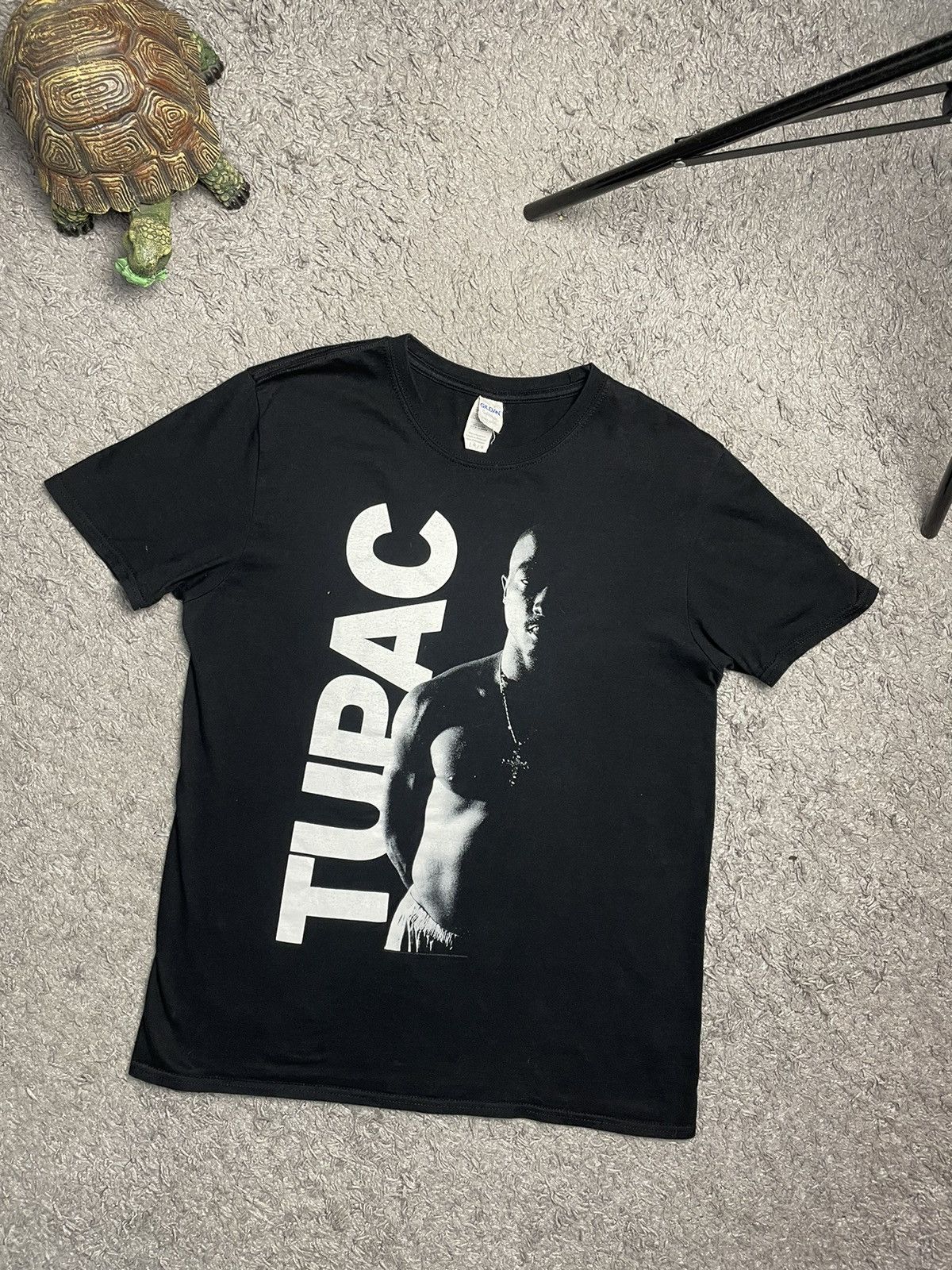Rap Tees Tupac Big Logo Rap T-Shirt Size L Size US L / EU 52-54 / 3 - 1 Thumbnail
