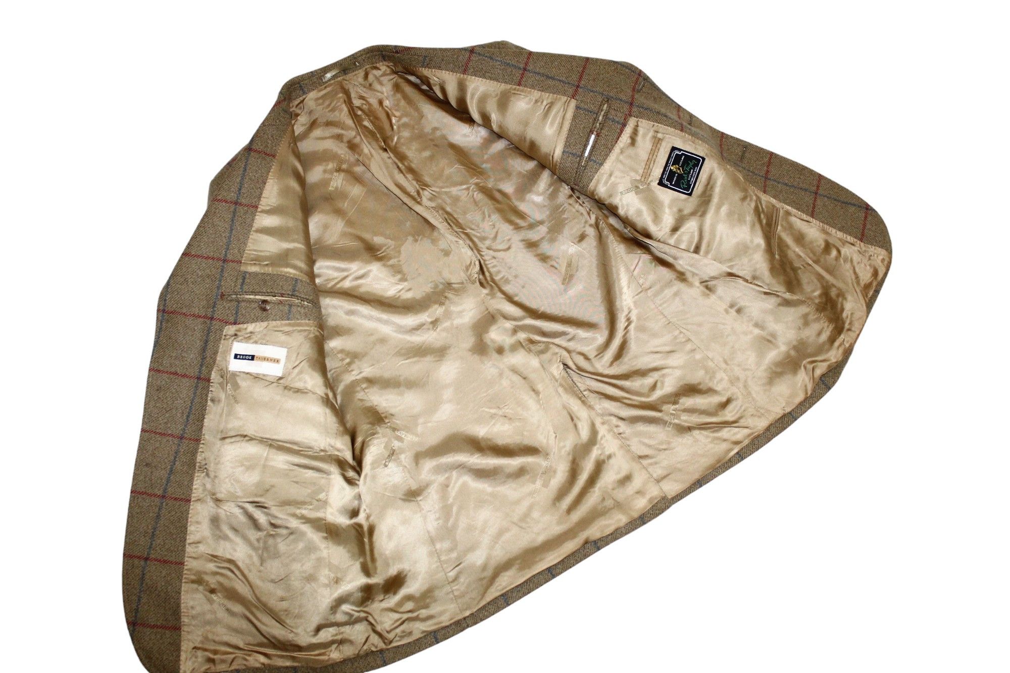 Donegal Tweed Brook Taverner Reid & Taylor Tweed Short Wool Blazer 52-54S Size 52S - 5 Thumbnail