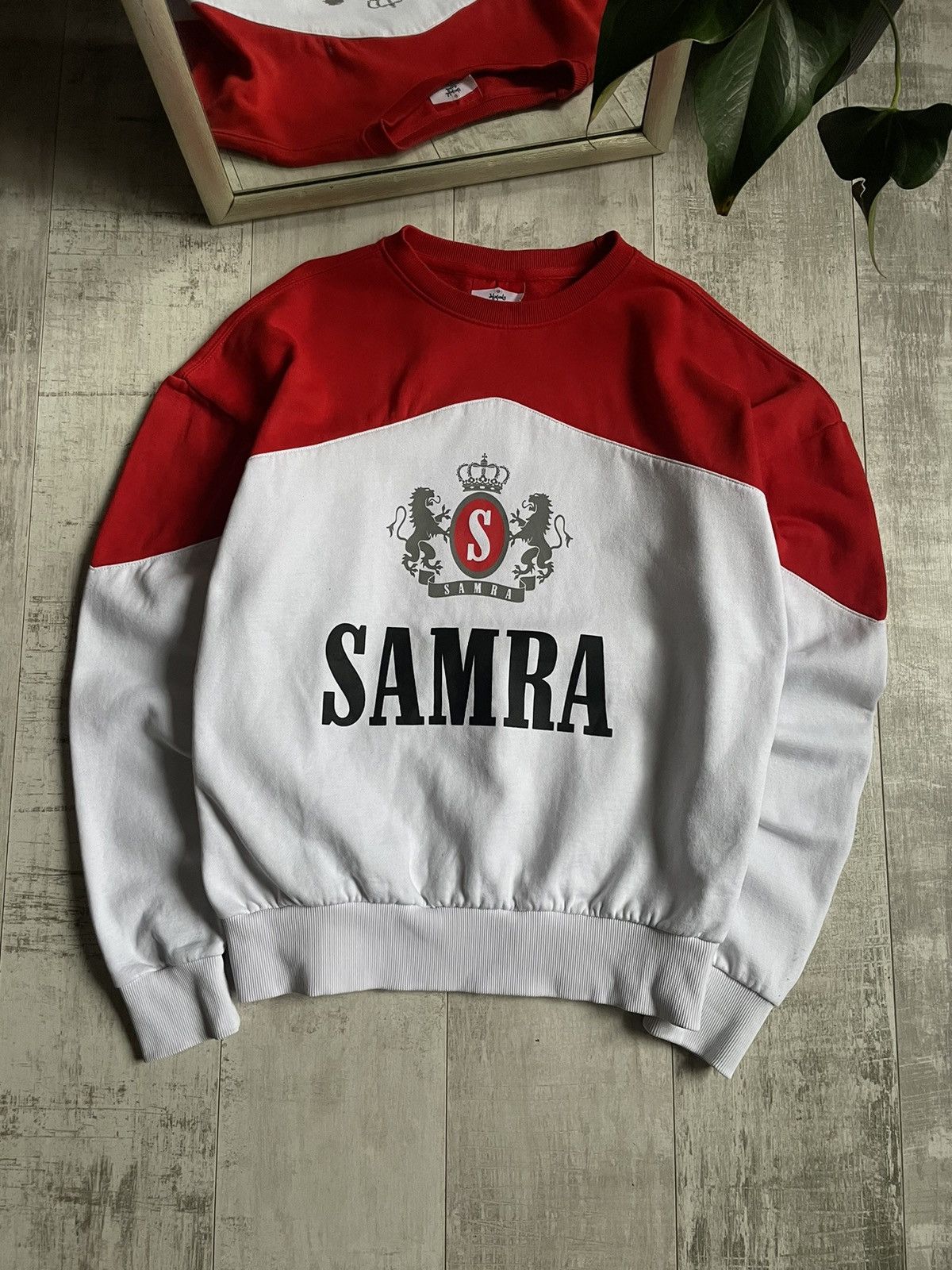 Vintage Vintage Y2K Samra Marlboro 00’s Sweatshirt Racing Smoking Size US M / EU 48-50 / 2 - 1 Thumbnail