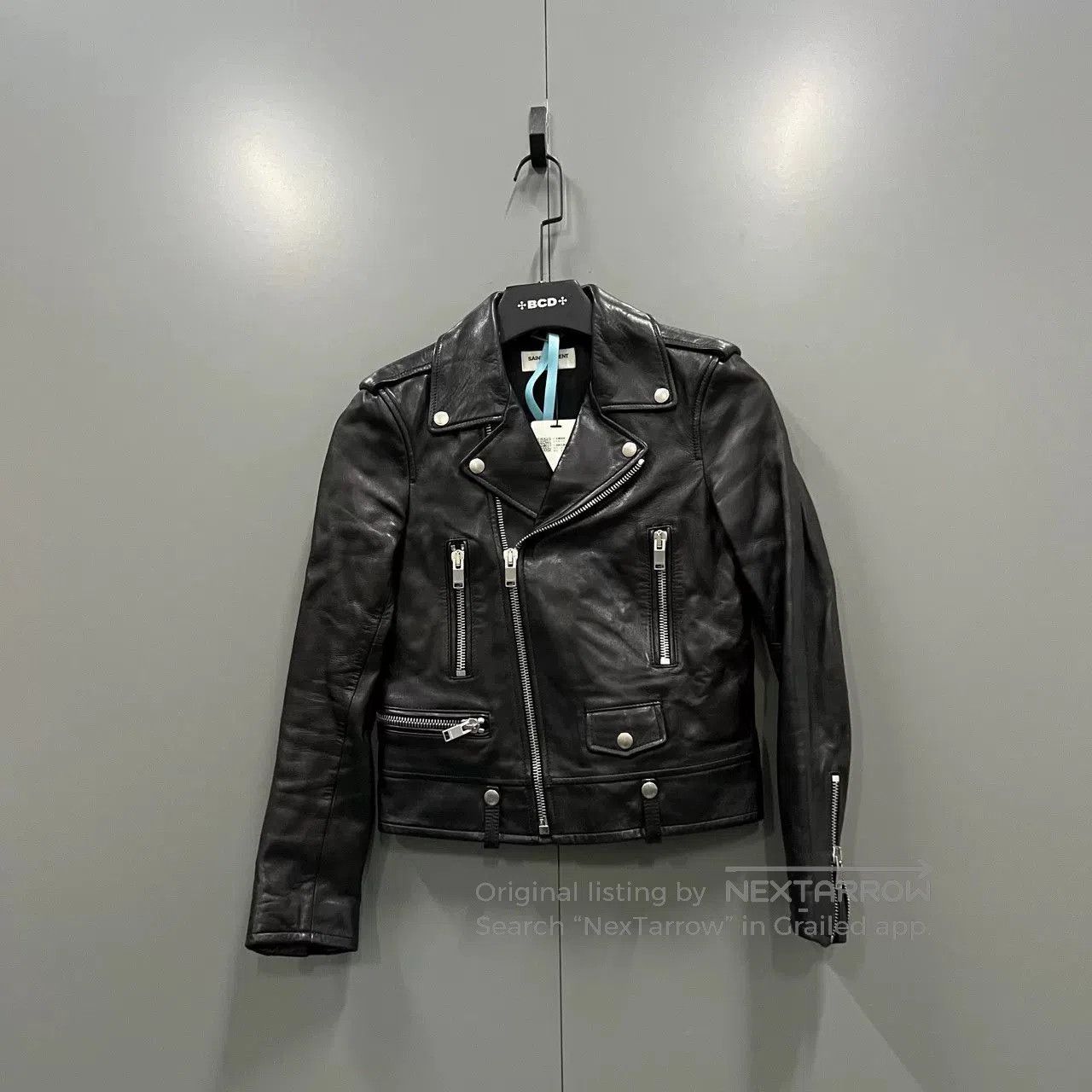 Hedi Slimane × Saint Laurent Paris 15FW L00 Motorcycle Leather