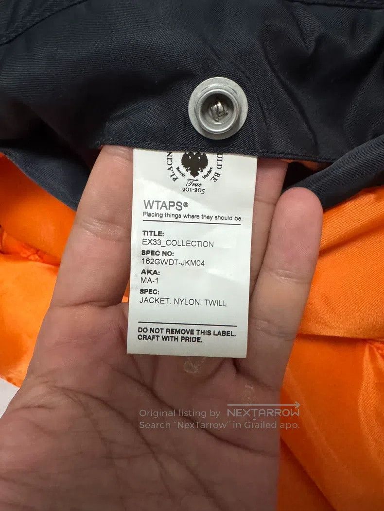 Wtaps Wtaps Black heavy coat Size US L / EU 52-54 / 3 - 4 Thumbnail
