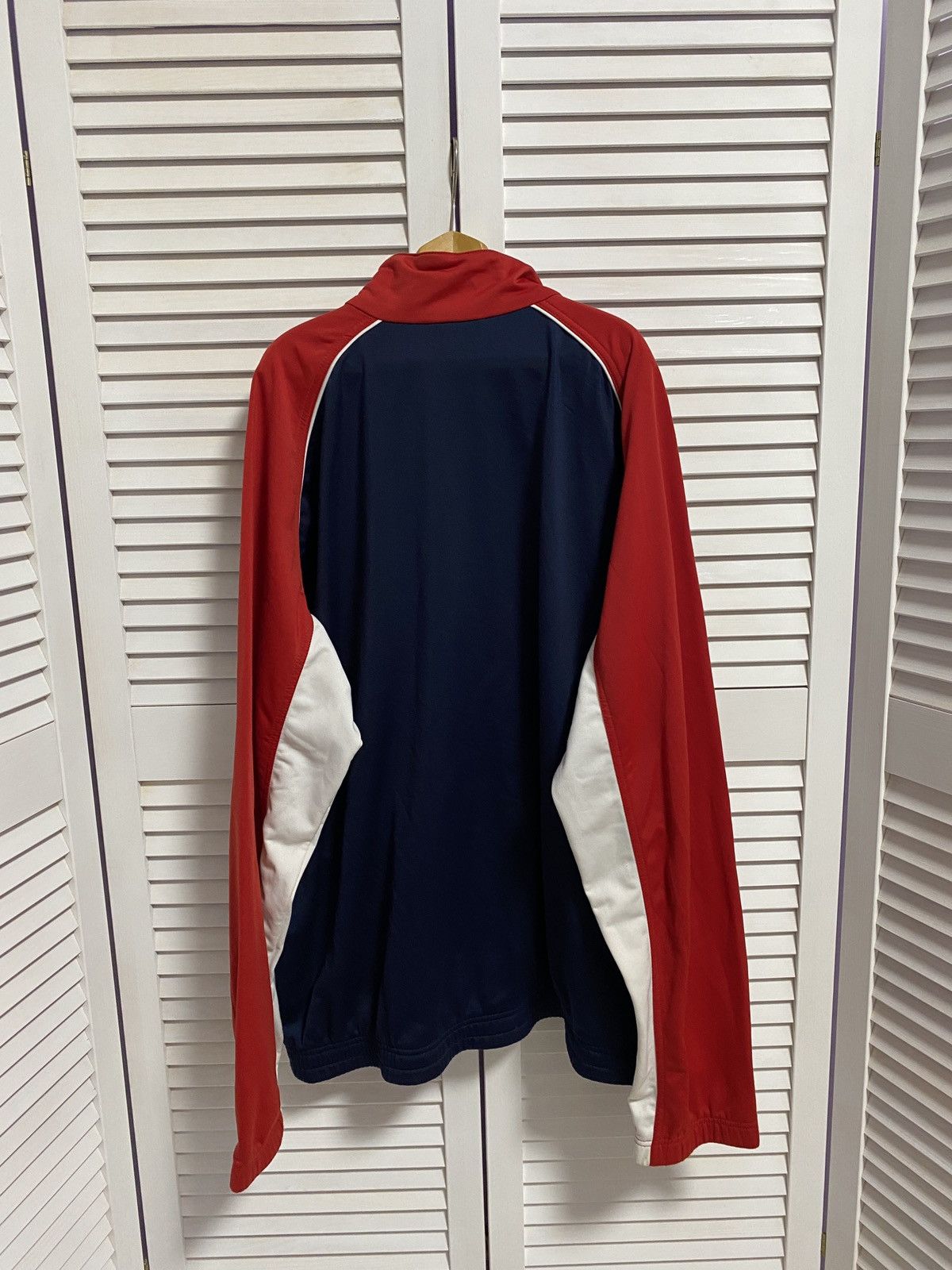 Nike × Vintage ❣️ Vintage Zip Up Sweater Sweatshirt NIKE Swoosh Logo Size US XXL / EU 58 / 5 - 4 Thumbnail