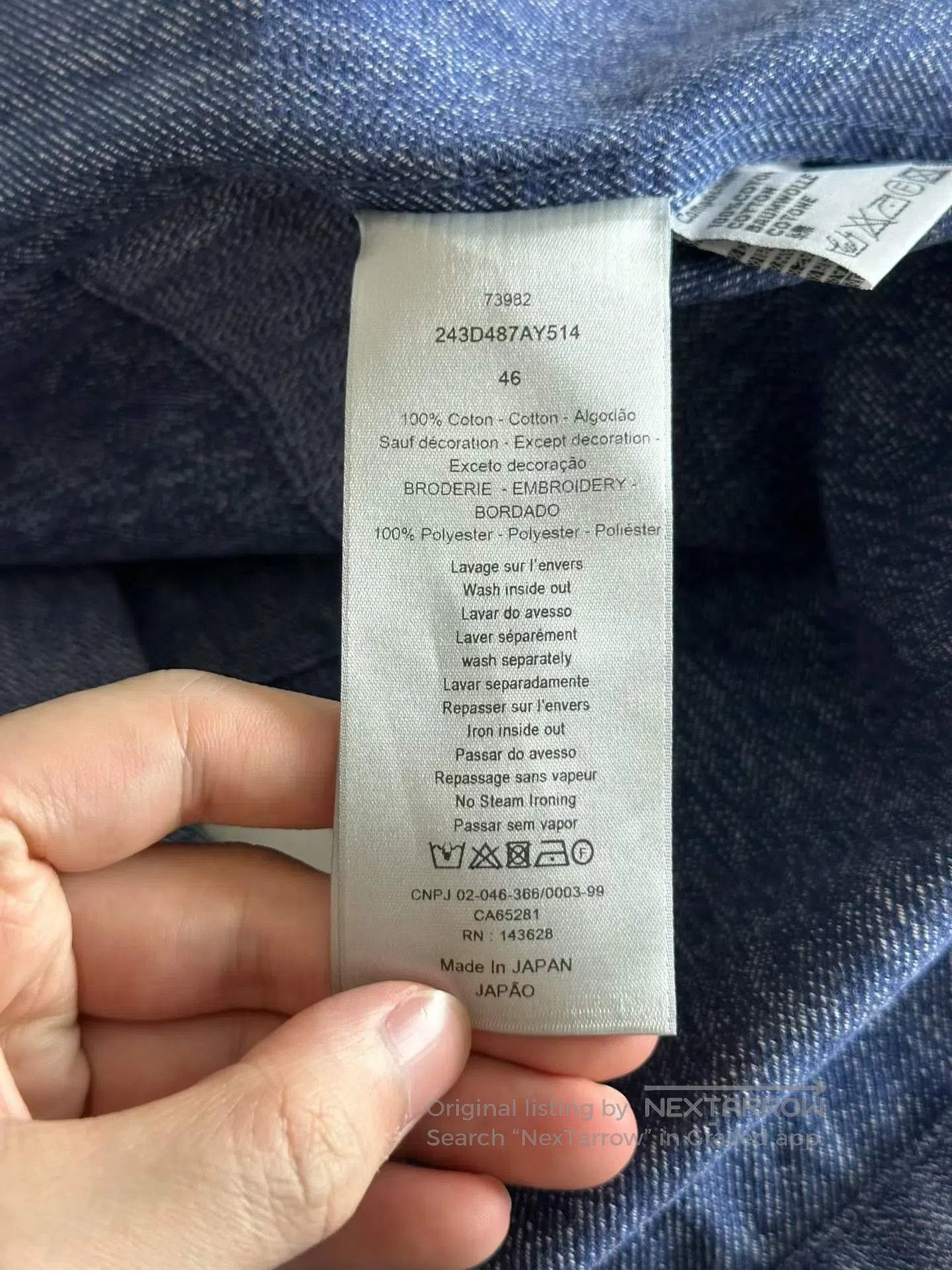 Dior Dior Lucky Star Denim Jacket| Size US S / EU 44-46 / 1 - 3 Thumbnail