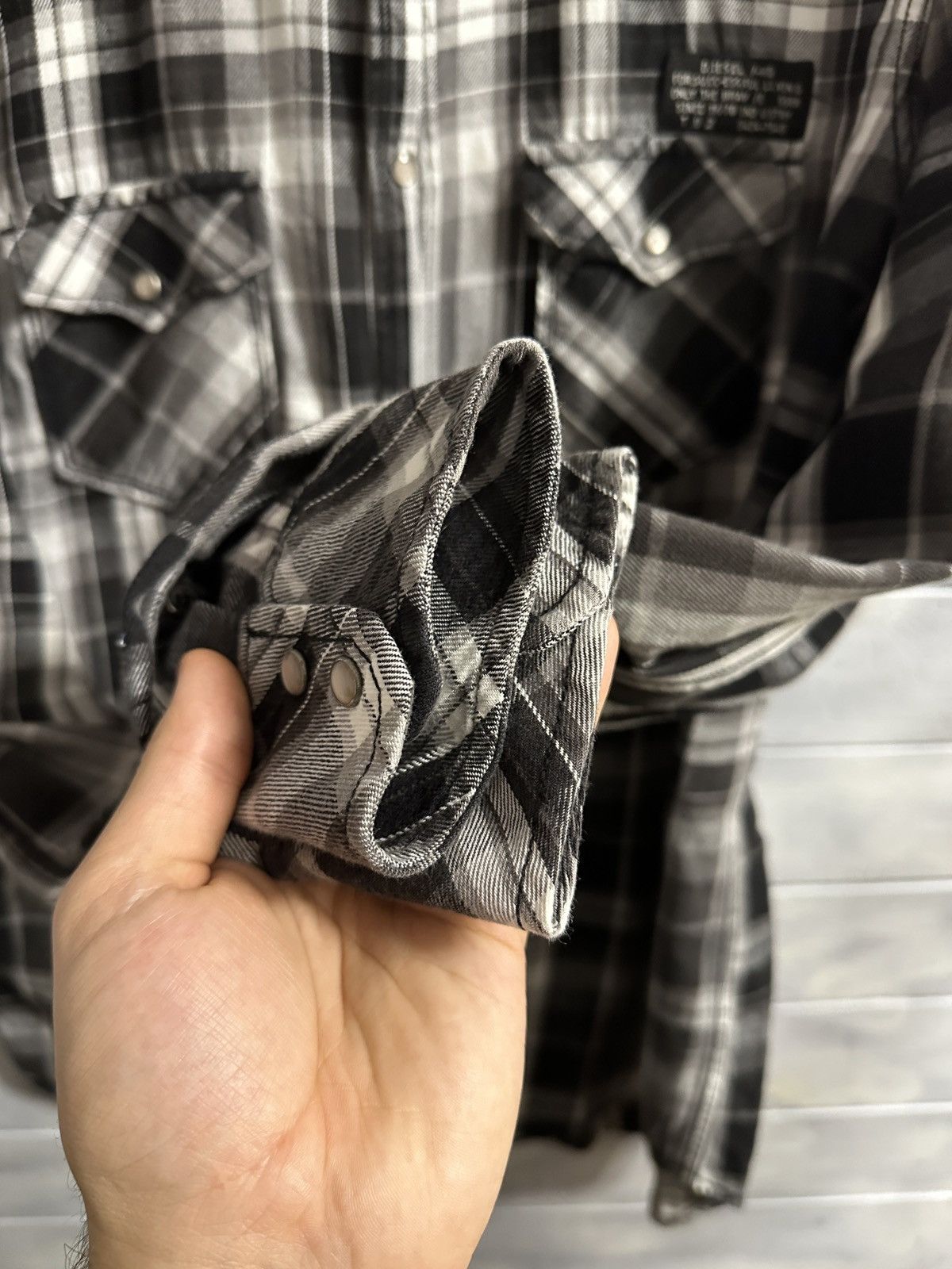 Diesel Rare Luxury Shirt Diesel Manufactured Y2K Style. Size US M / EU 48-50 / 2 - 4 Thumbnail