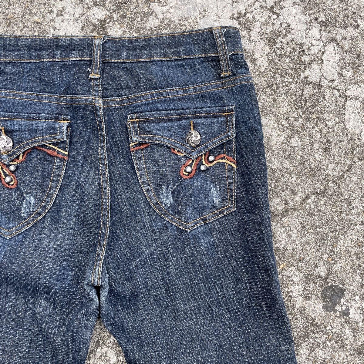 Japanese Brand Vintage Japanese Designer Rare Denim Size 29" - 8 Thumbnail