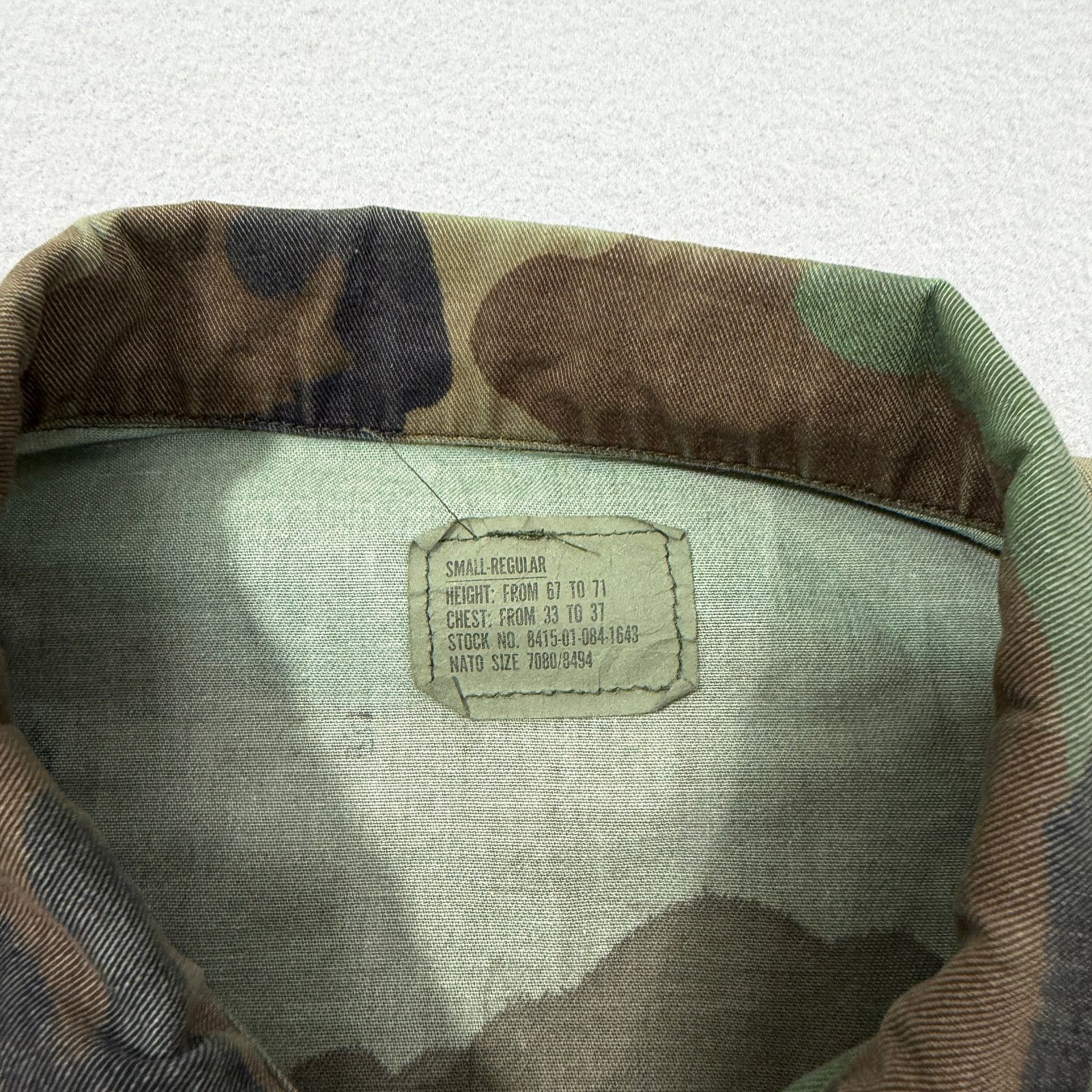 Vintage Vintage US Marines Military Shirt Jacket Men's Small Shacket Size US S / EU 44-46 / 1 - 5 Thumbnail