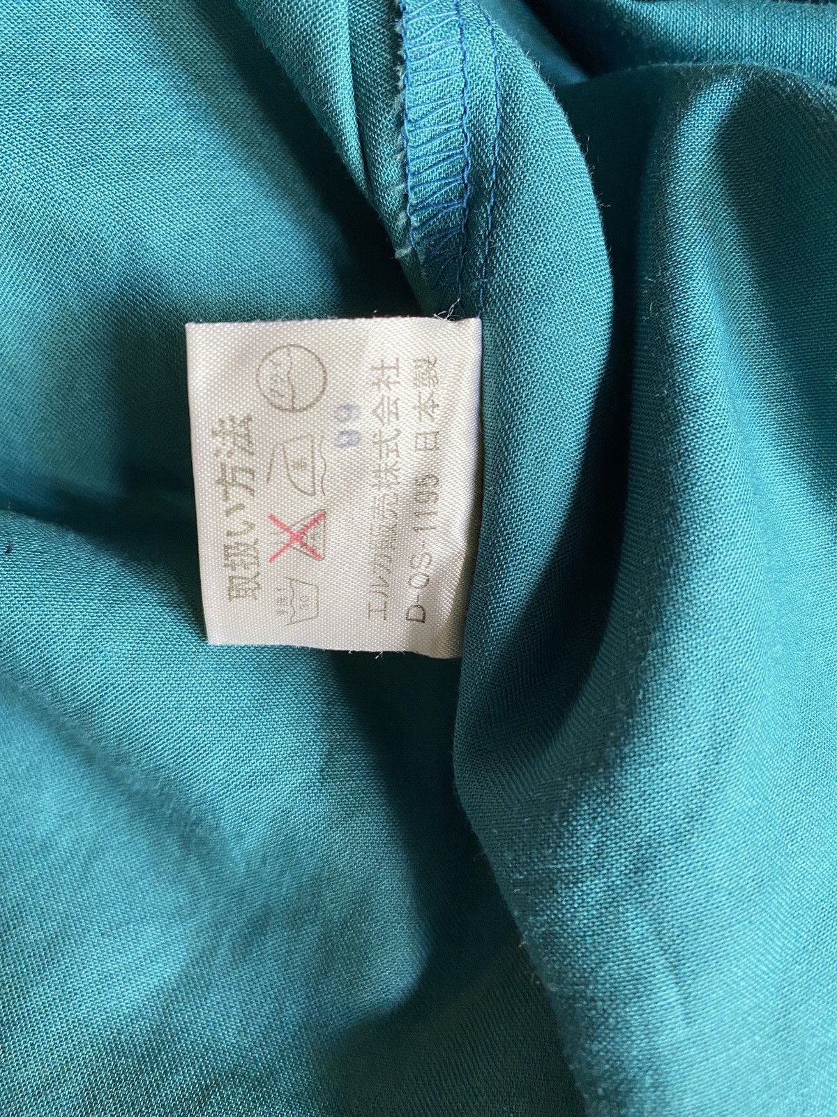Kenzo KENZO Vintage turquoise green blouse Size M / US 6-8 / IT 42-44 - 10 Thumbnail